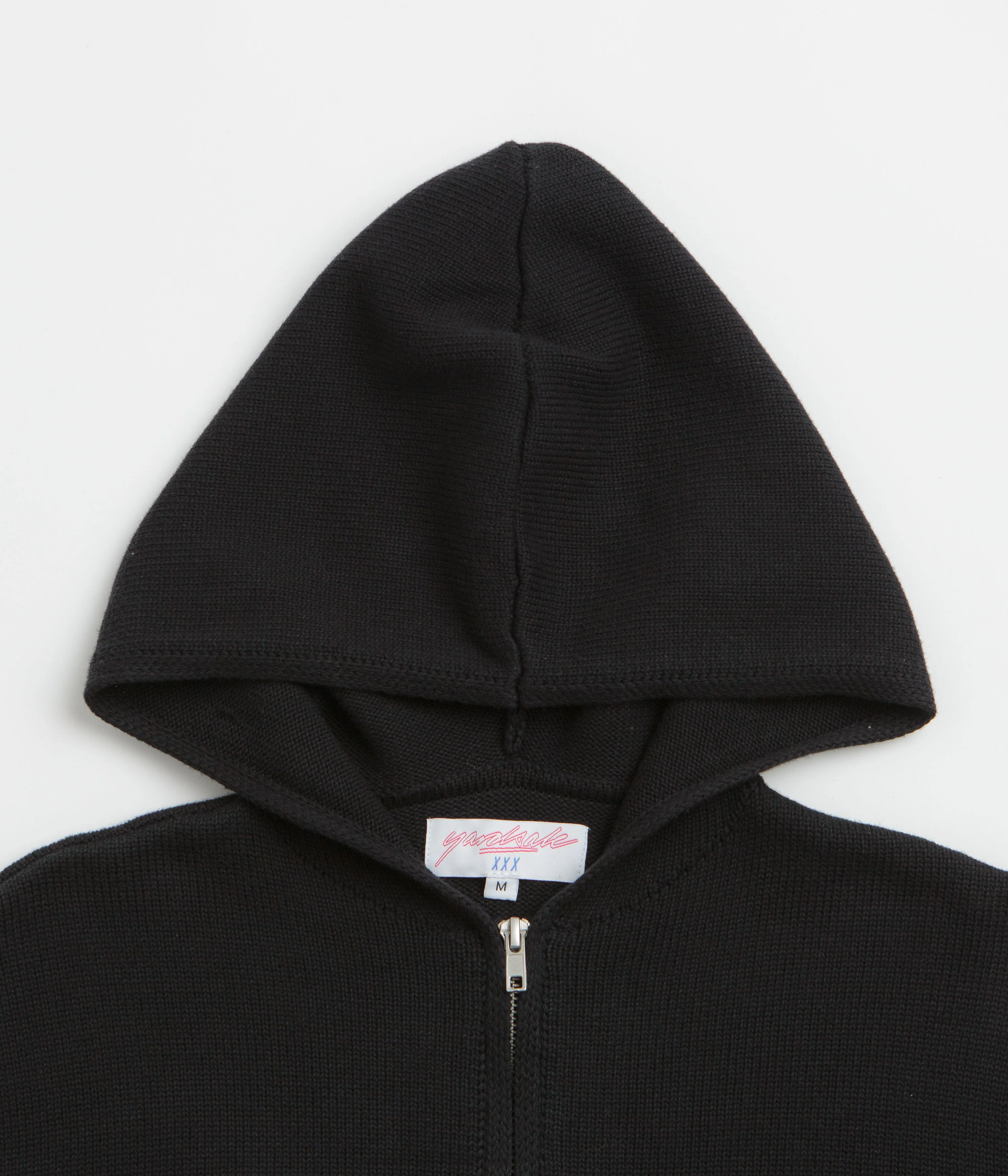 Yardsale Glitz Knitted Hoodie - Black - Image 3