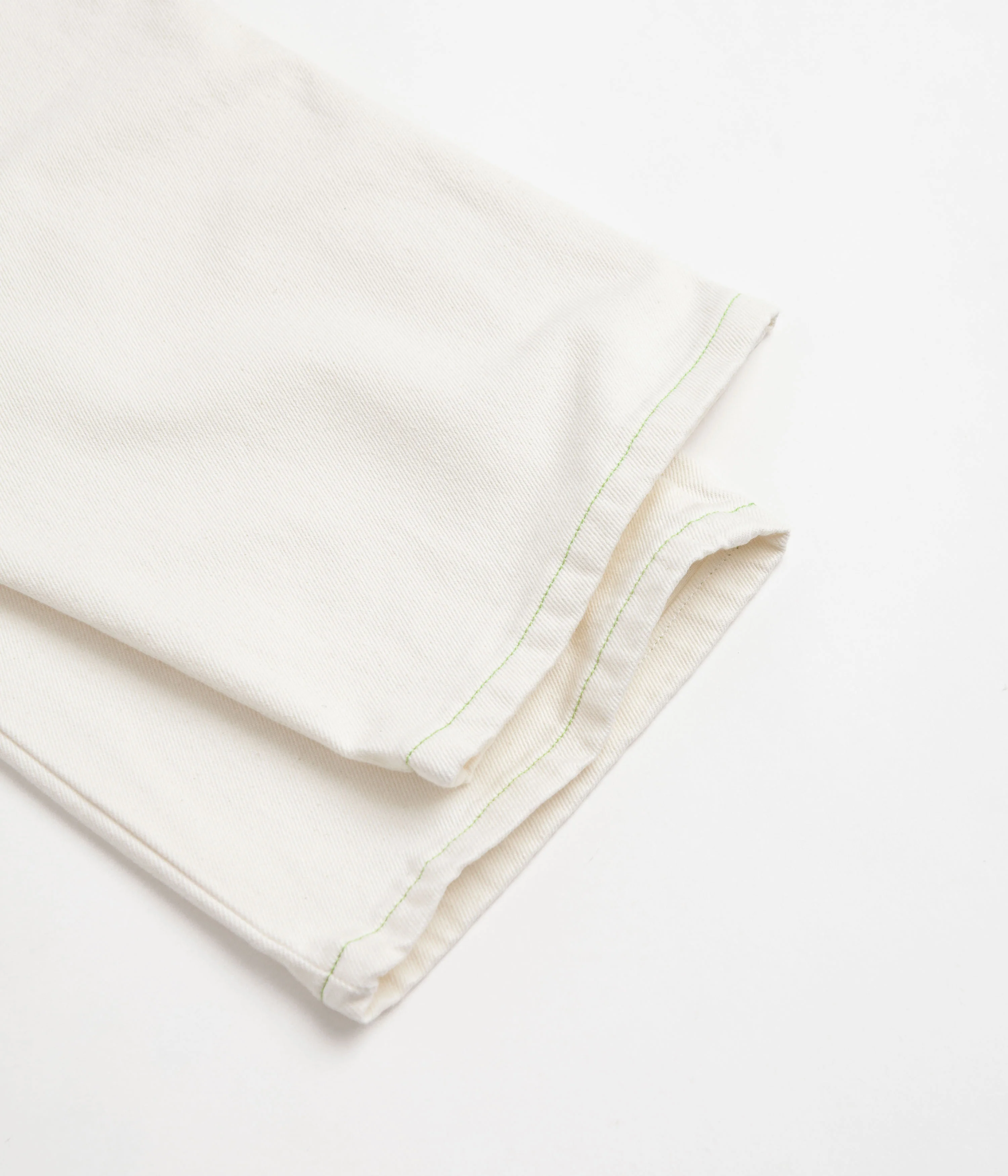 Yardsale Goblin Jeans - White / Green - Image 9