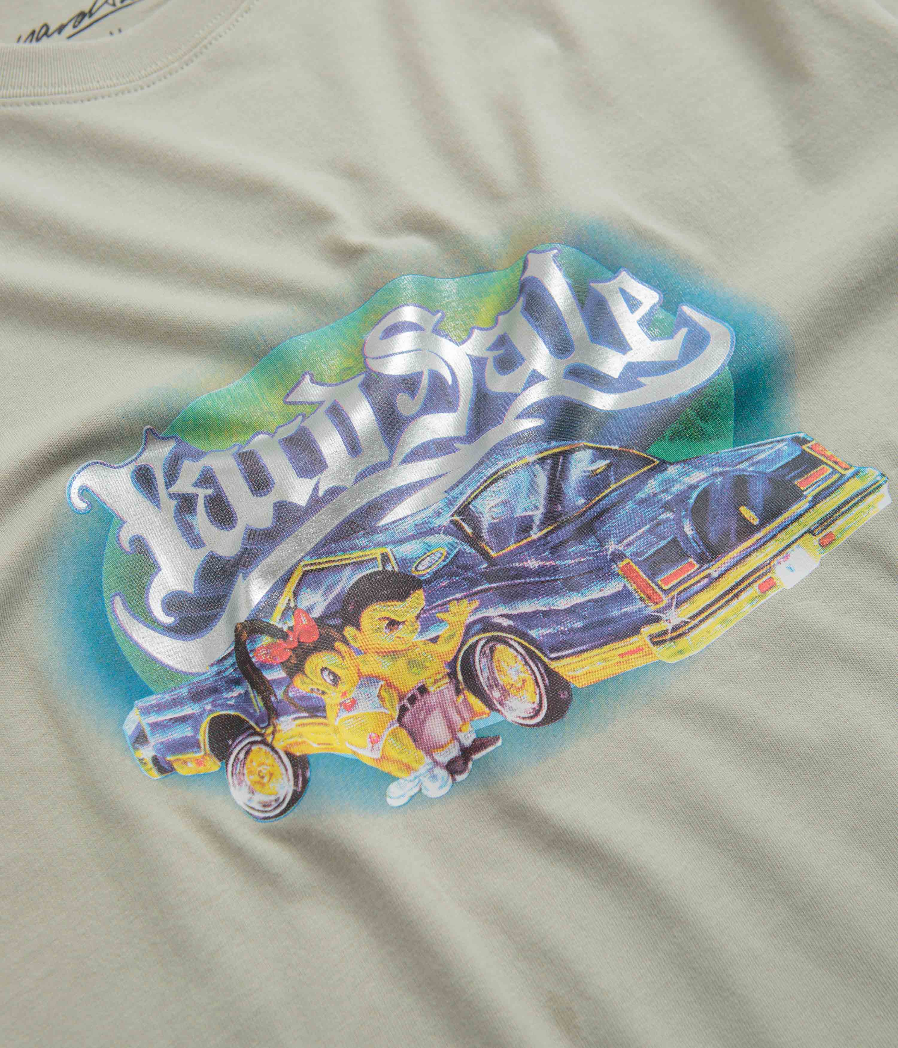 Yardsale Lincoln T-Shirt - Beige - Image 3