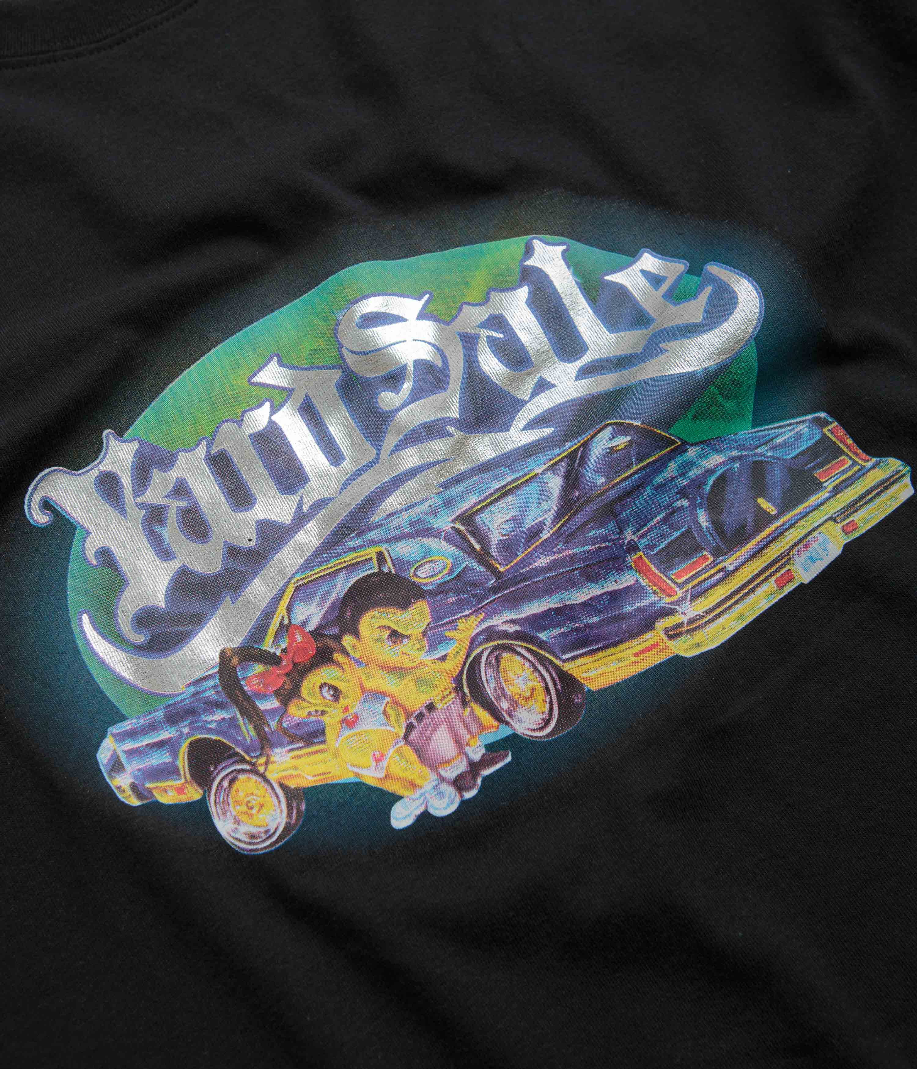 Yardsale Lincoln T-Shirt - Black - Image 3