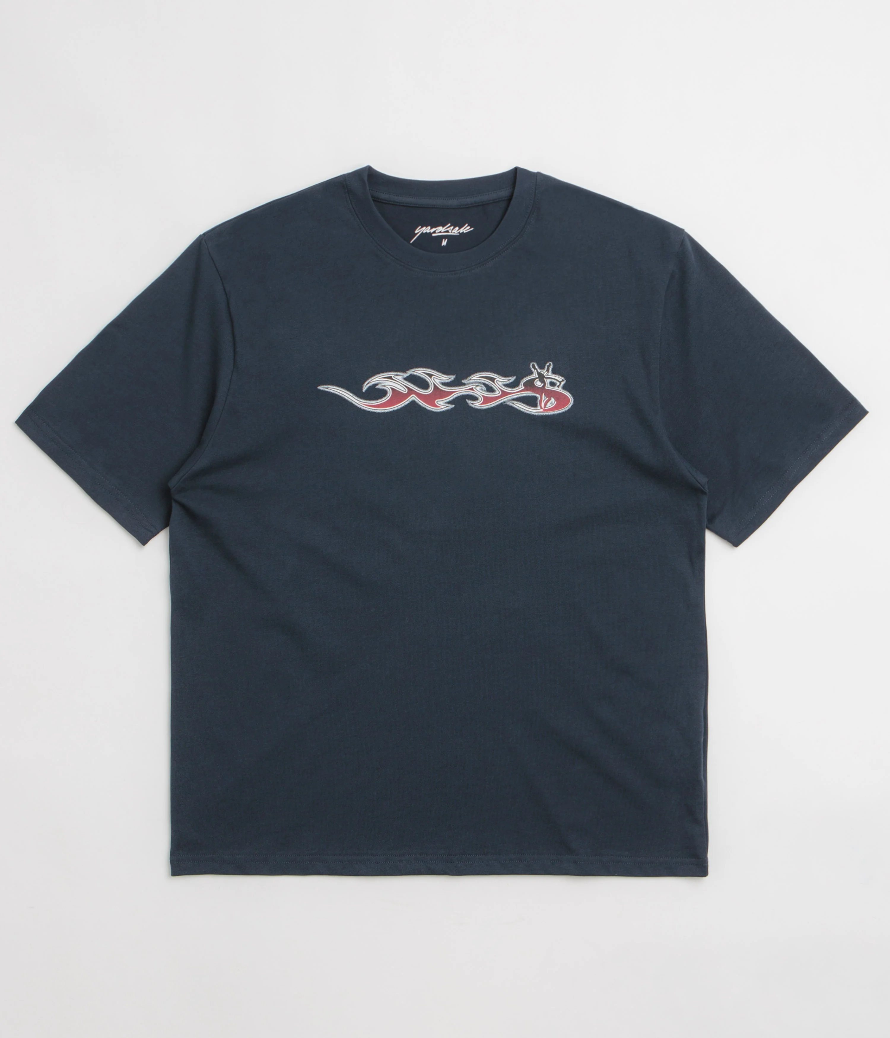Yardsale Phantasy Flame T-Shirt - Navy