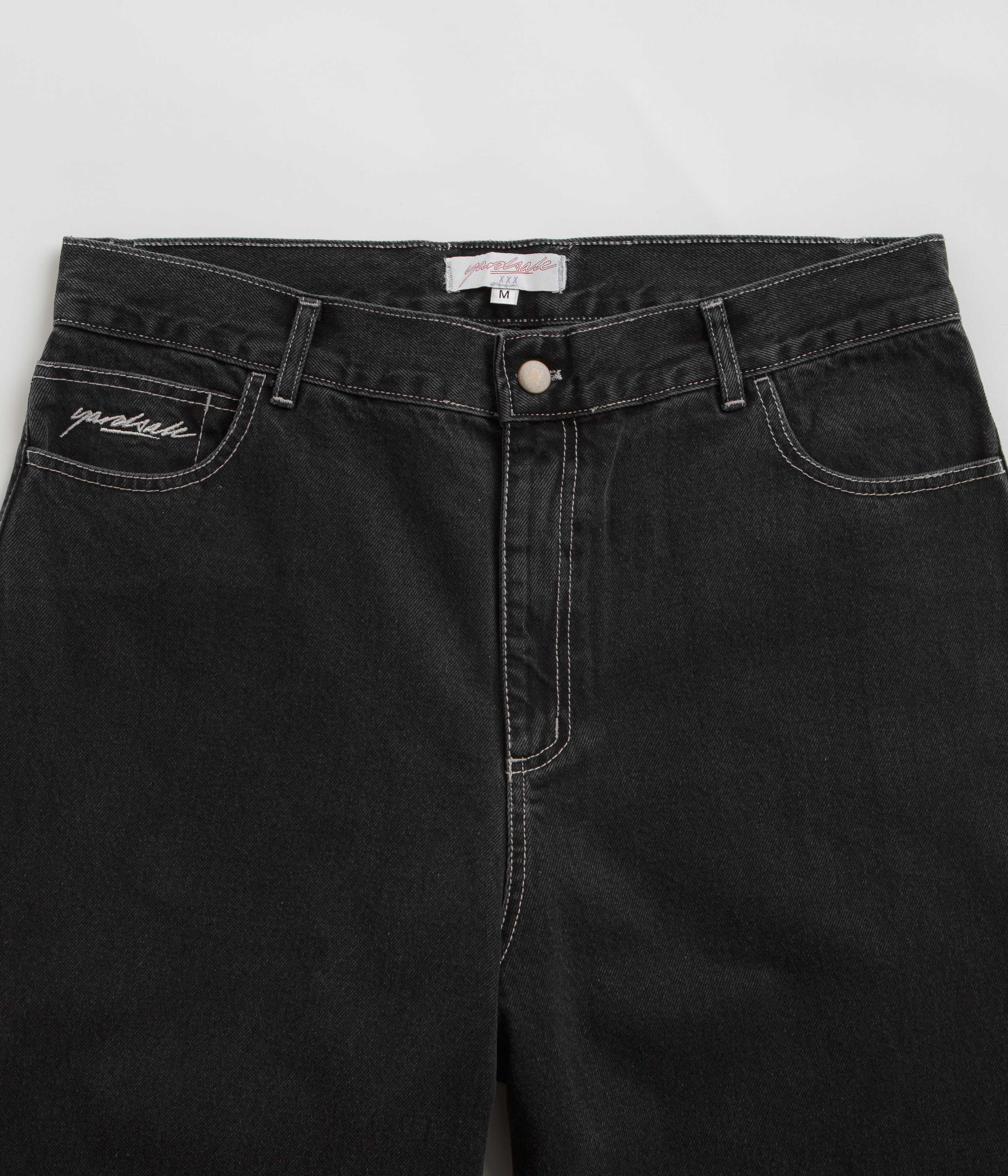 Yardsale Phantasy Jeans - Charcoal / Blue - Image 4