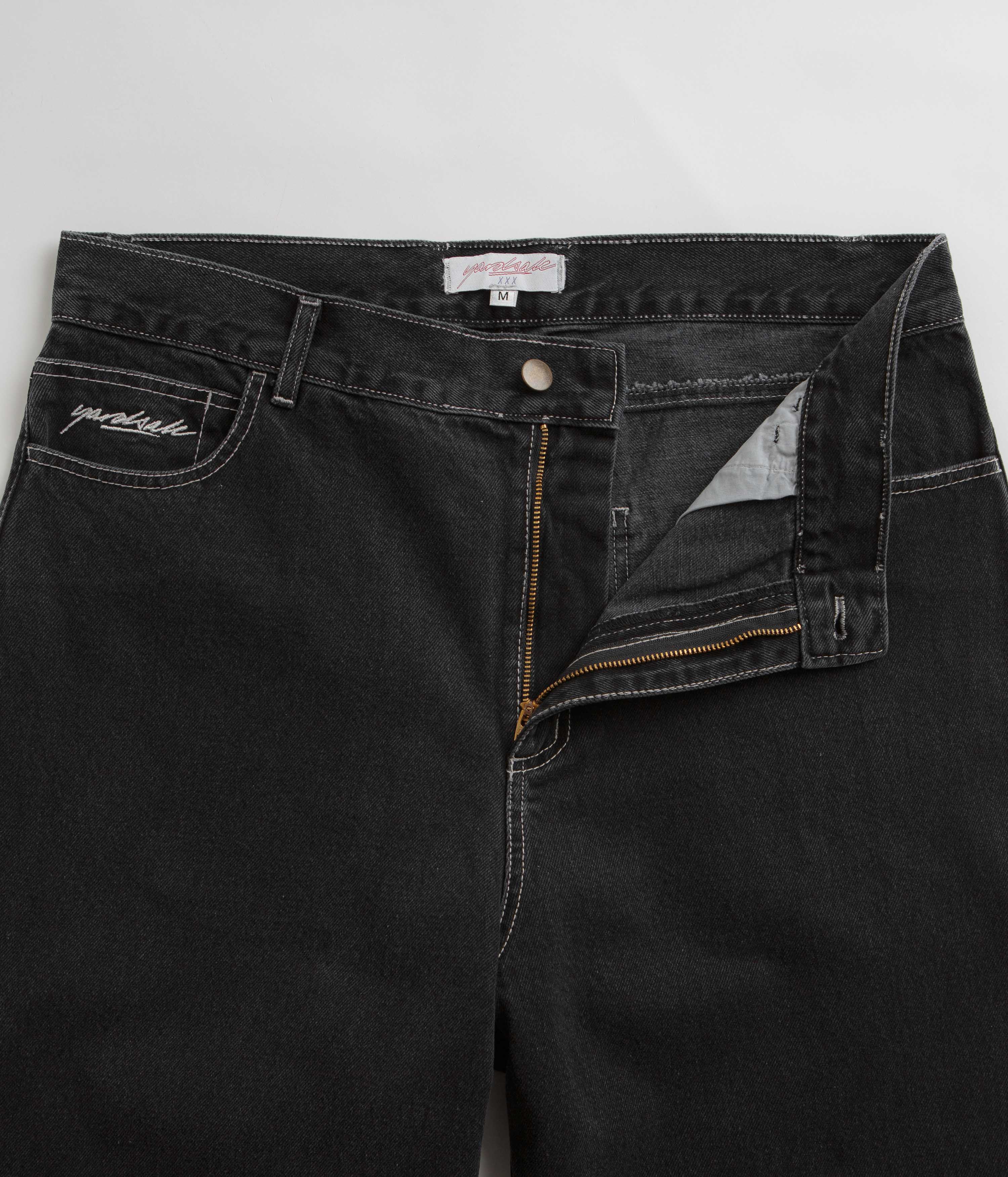 Yardsale Phantasy Jeans - Charcoal / Blue - Image 5