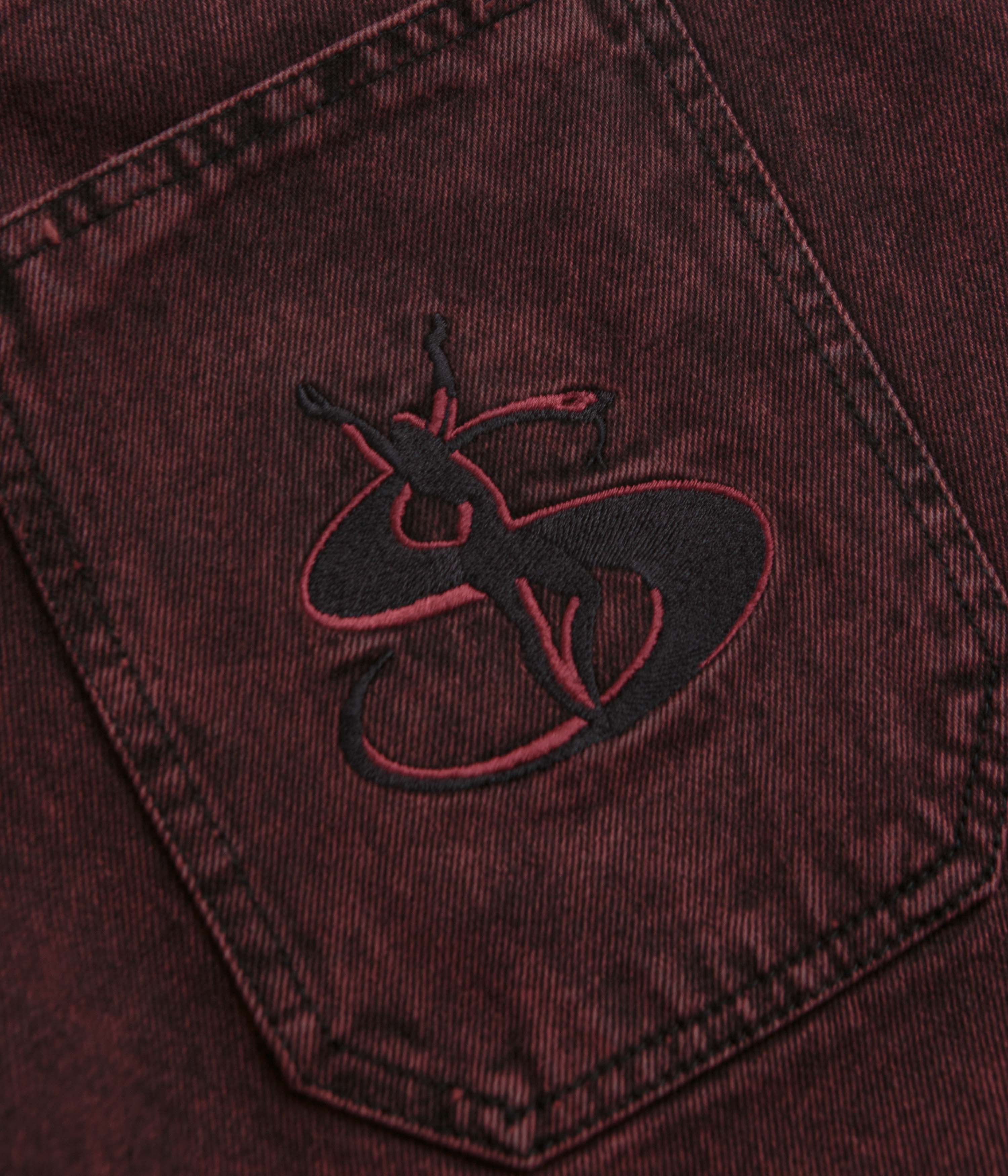 Yardsale Phantasy Jeans - Red - Image 8
