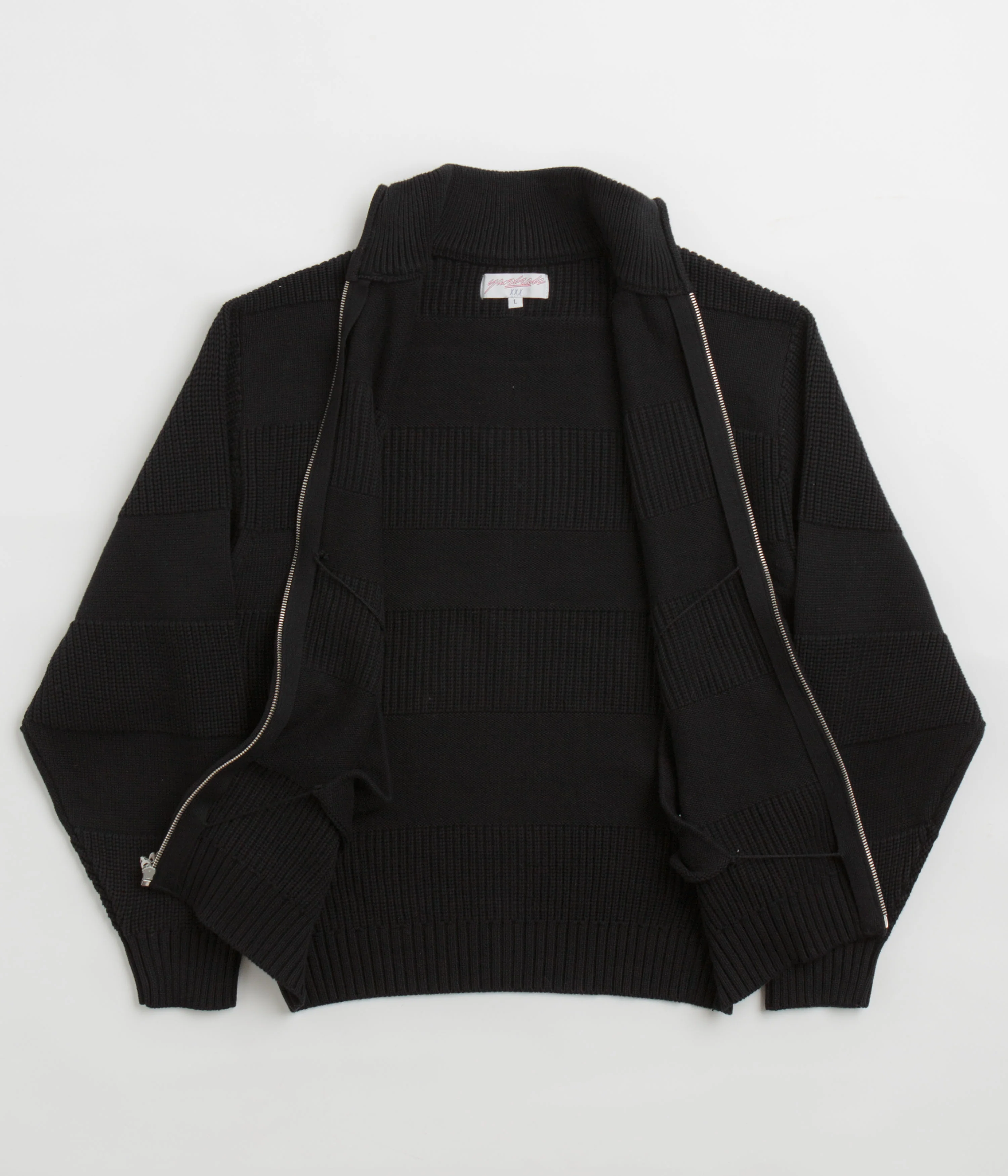Yardsale Phantasy Knitted Cardigan - Black - Image 2