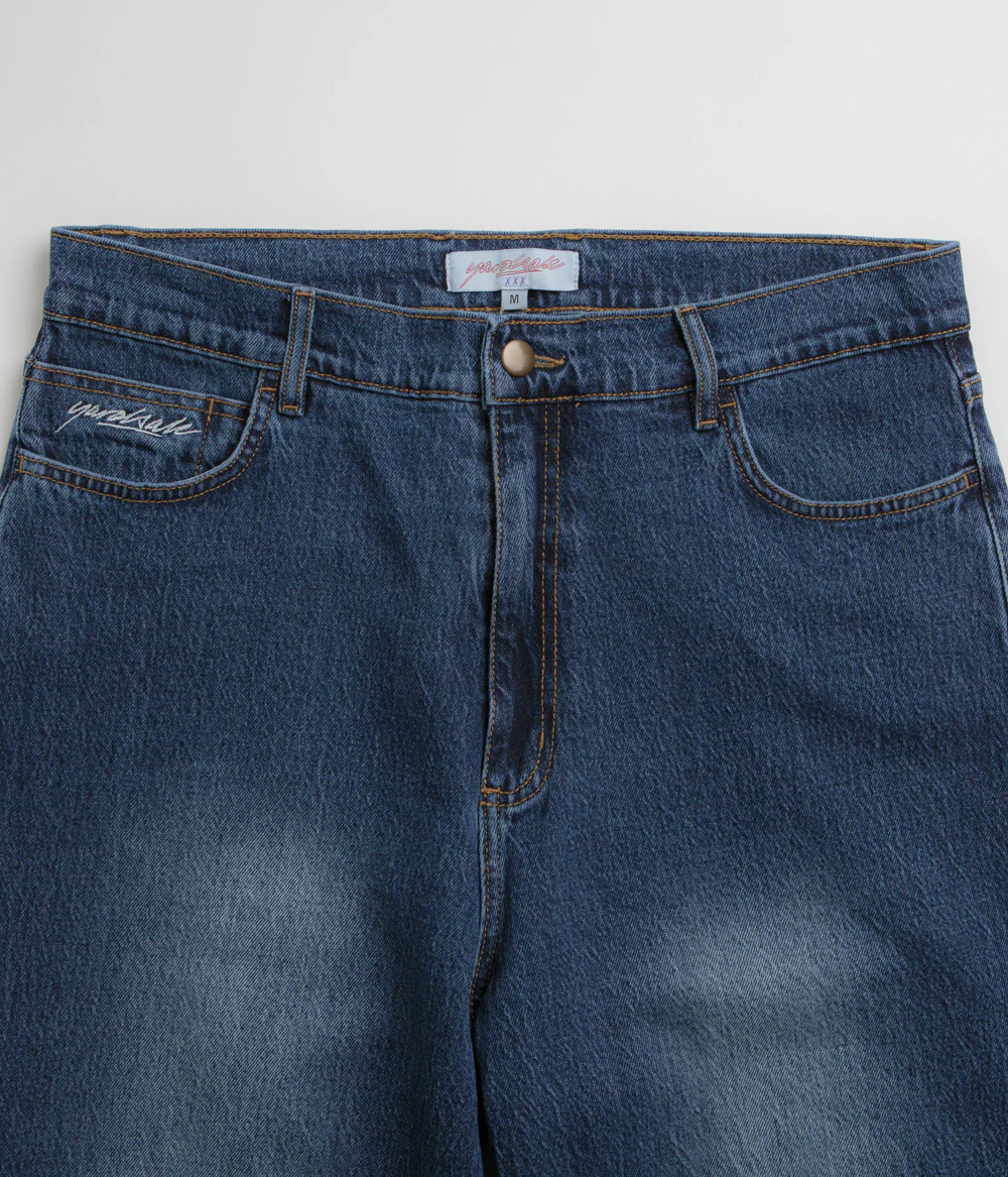 Yardsale Phantasy Panel Jeans - Denim / Faded - Image 4