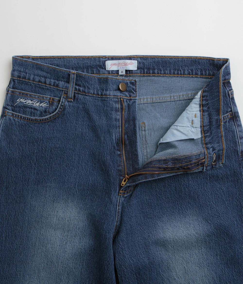 Yardsale Phantasy Panel Jeans - Denim / Faded - Image 5