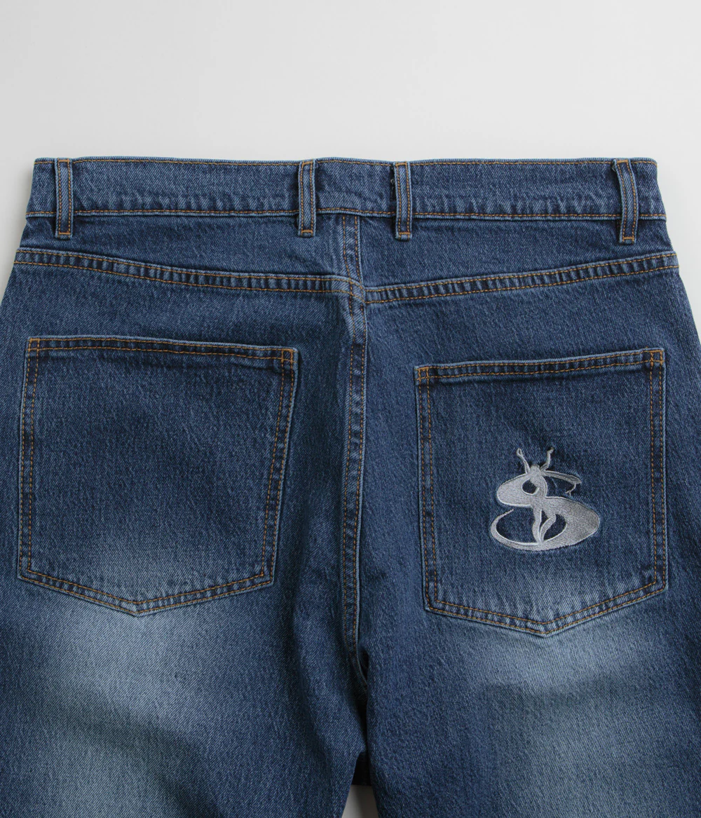 Yardsale Phantasy Panel Jeans - Denim / Faded - Image 6