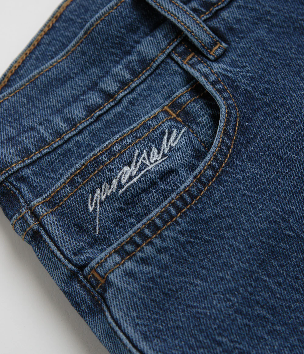Yardsale Phantasy Panel Jeans - Denim / Faded - Image 7