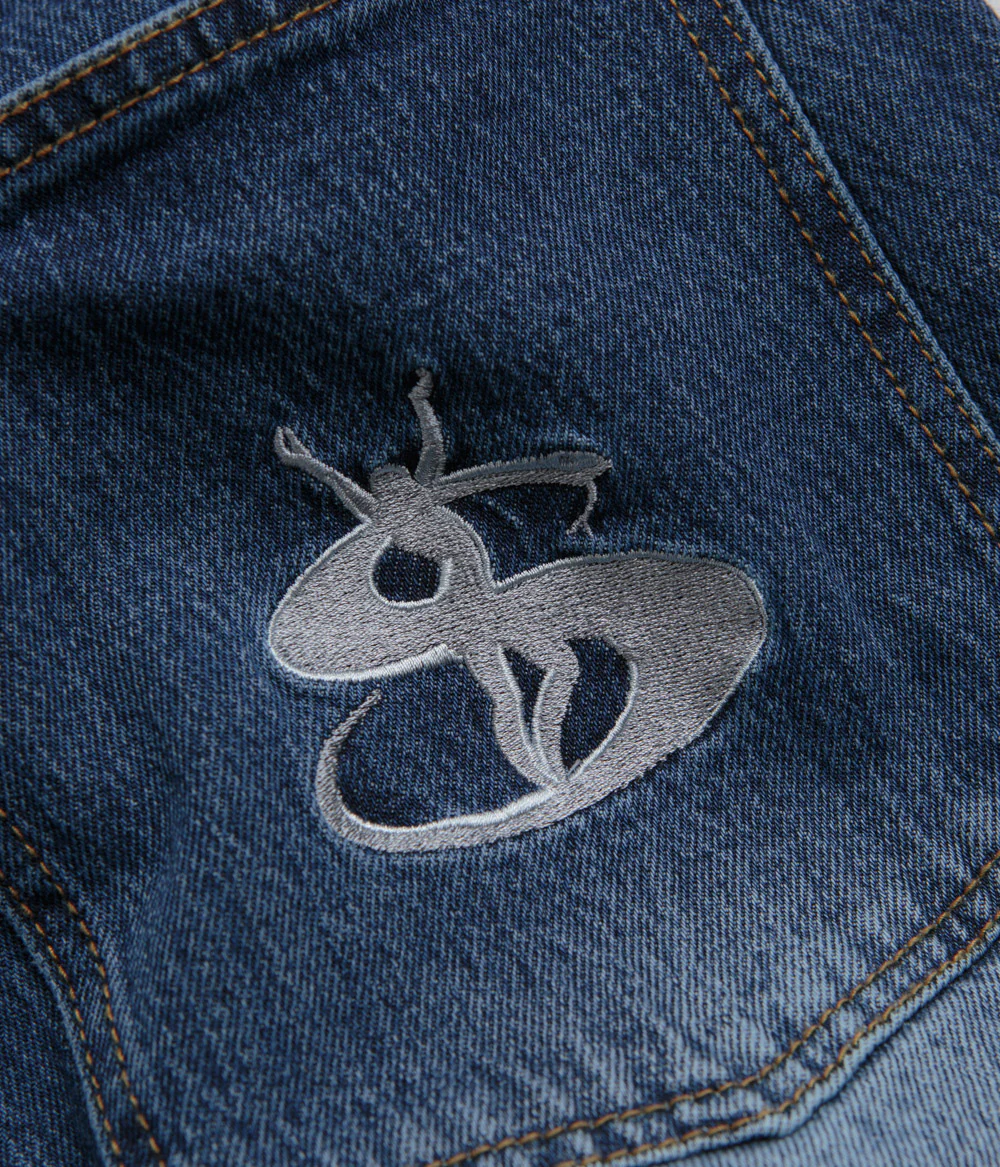 Yardsale Phantasy Panel Jeans - Denim / Faded - Image 8