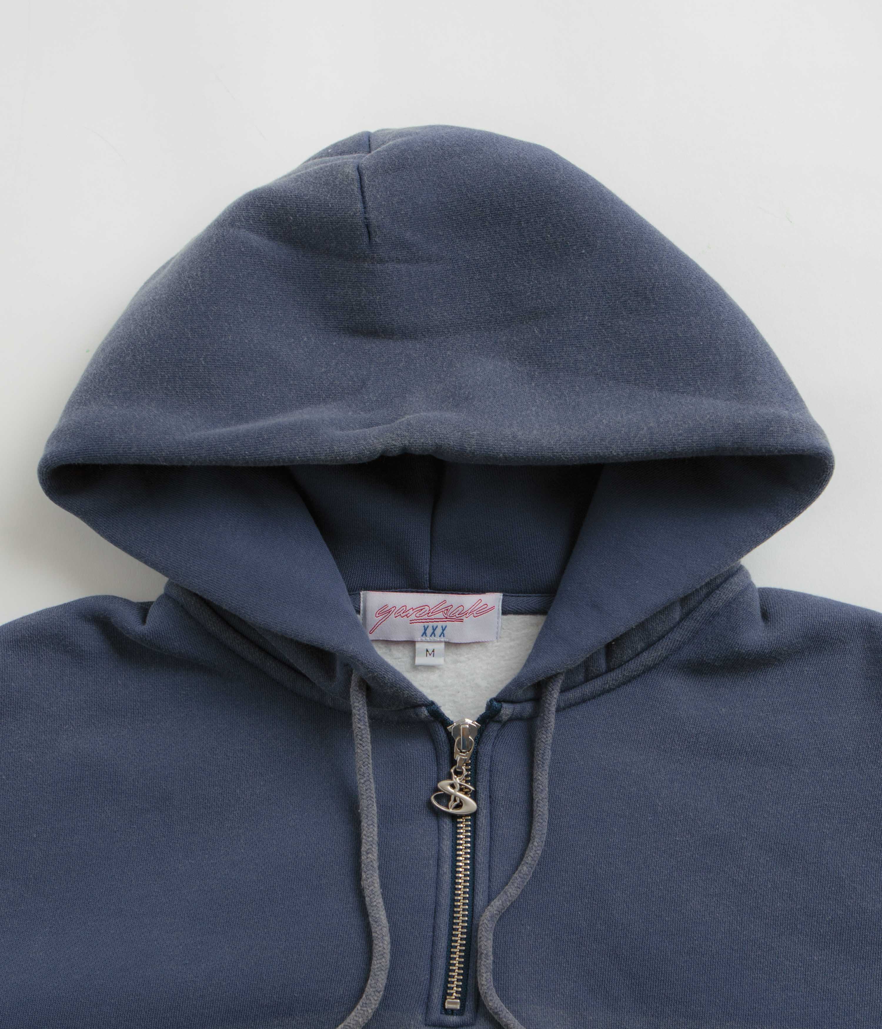 Yardsale Phantasy Quarter Zip Hoodie - Indigo / Blue / Navy - Image 2