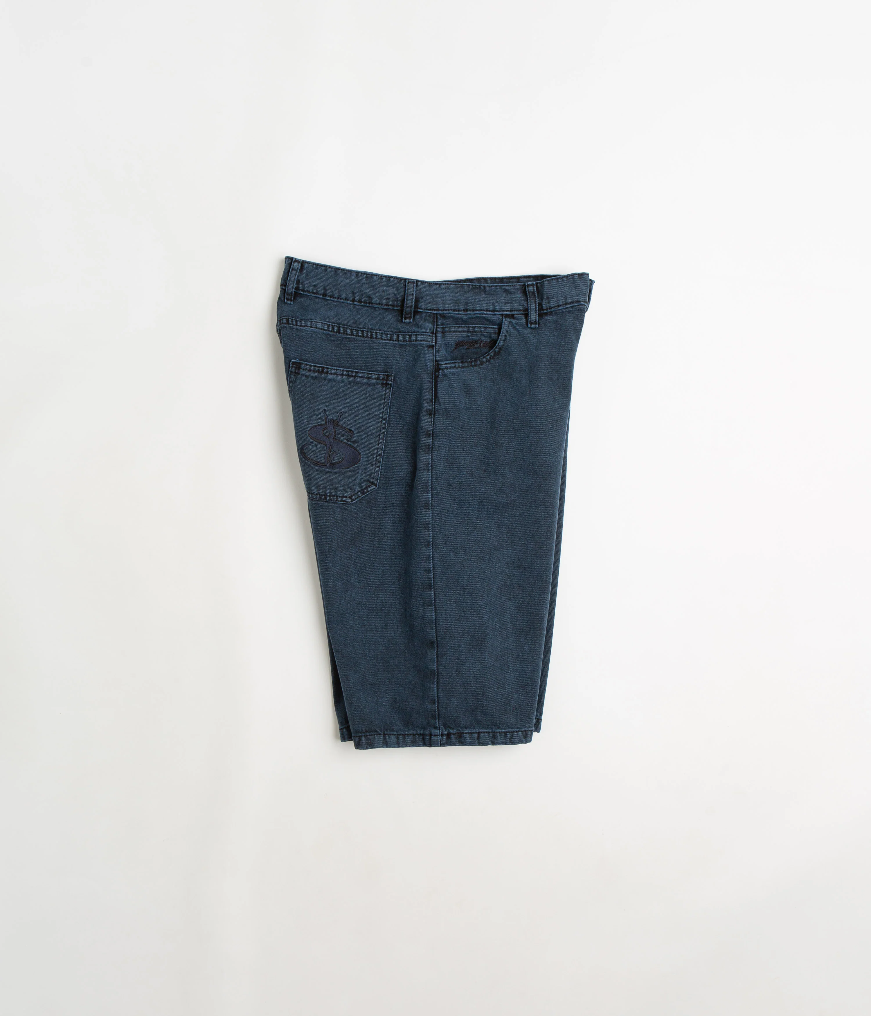 Yardsale Phantasy Shorts - Overdyed Blue - Image 3