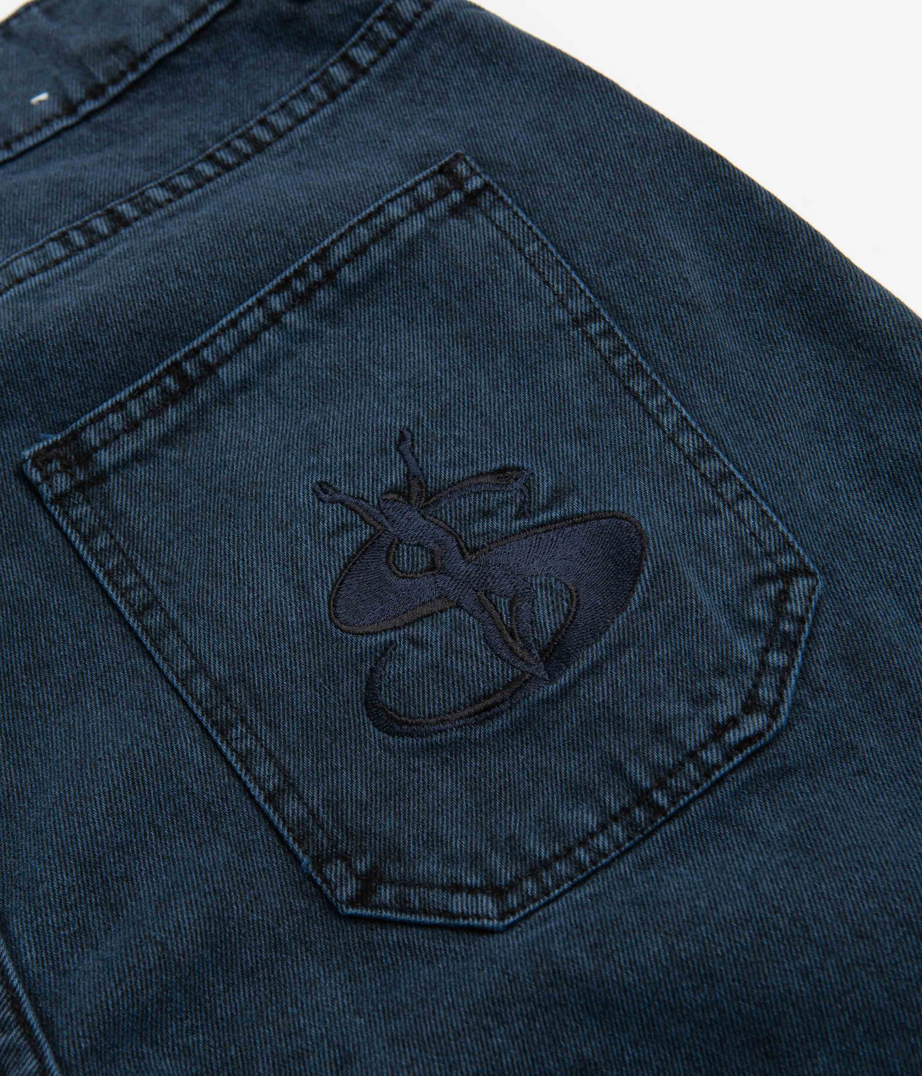 Yardsale Phantasy Shorts - Overdyed Blue - Image 7