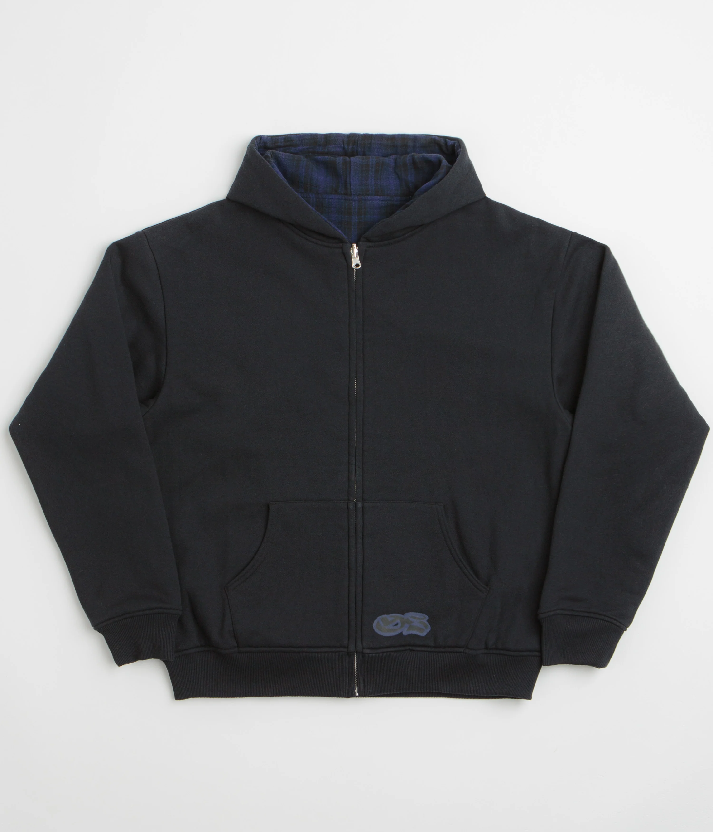 Yardsale Reversible Hoodie - Black / Indigo - Image 3