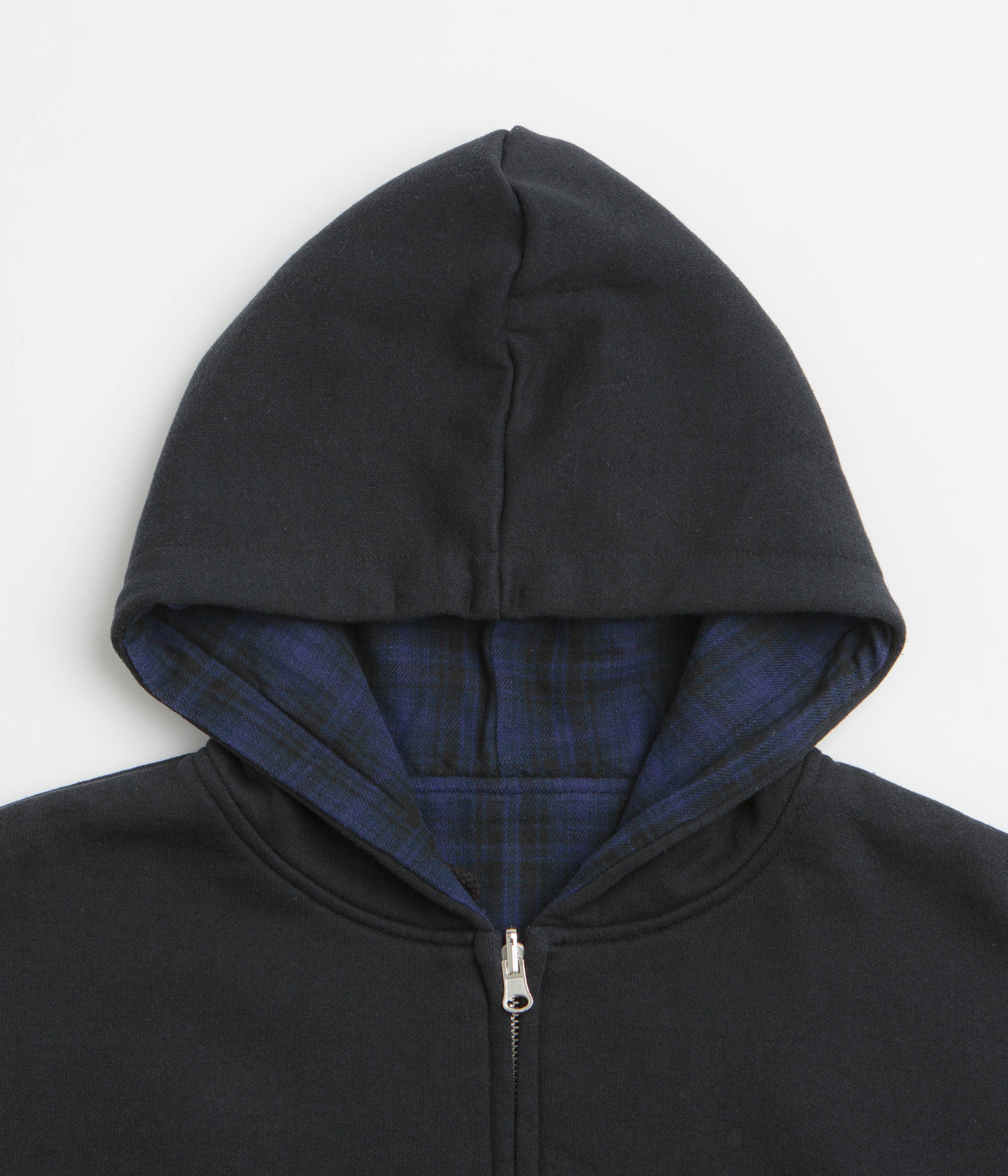 Yardsale Reversible Hoodie - Black / Indigo - Image 6