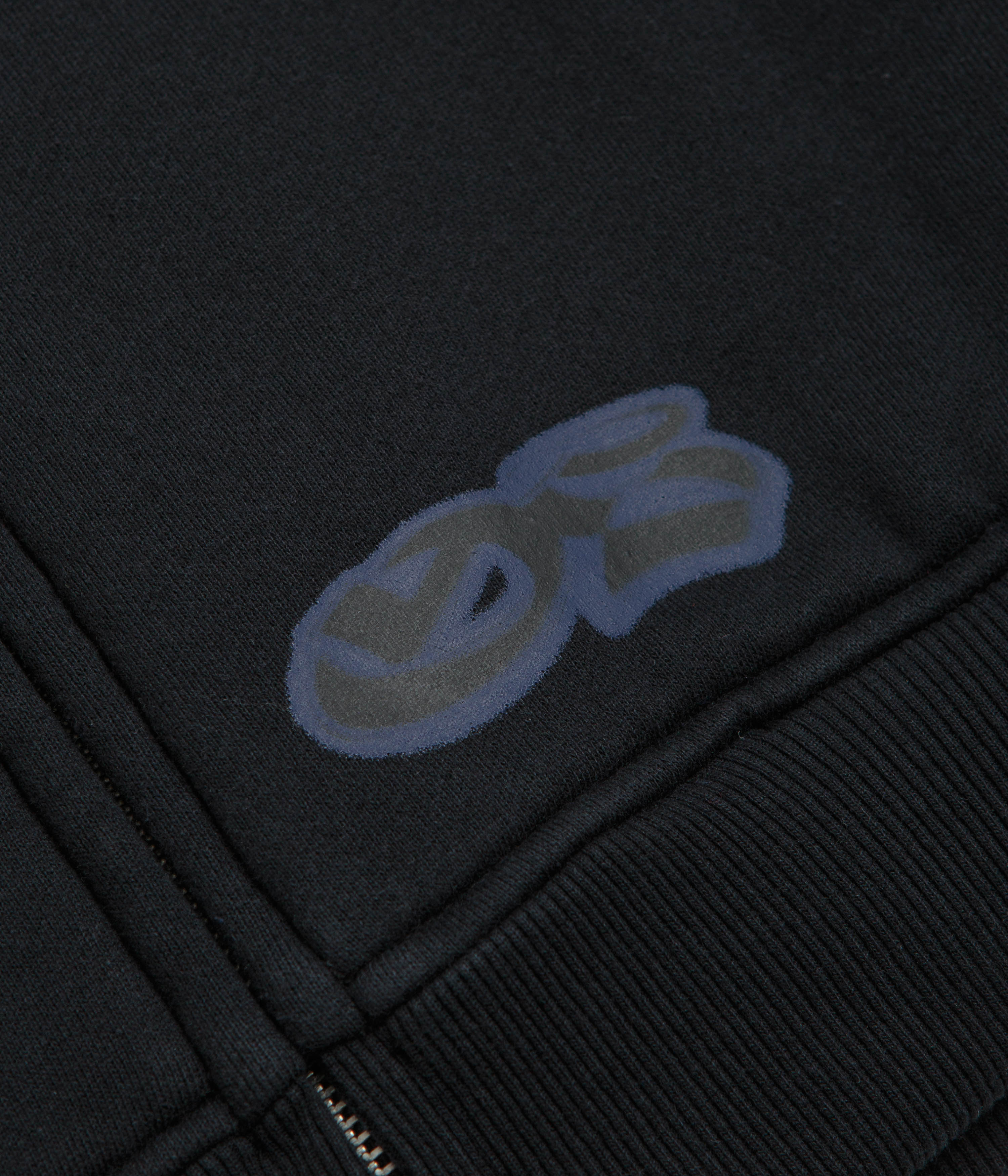 Yardsale Reversible Hoodie - Black / Indigo - Image 7