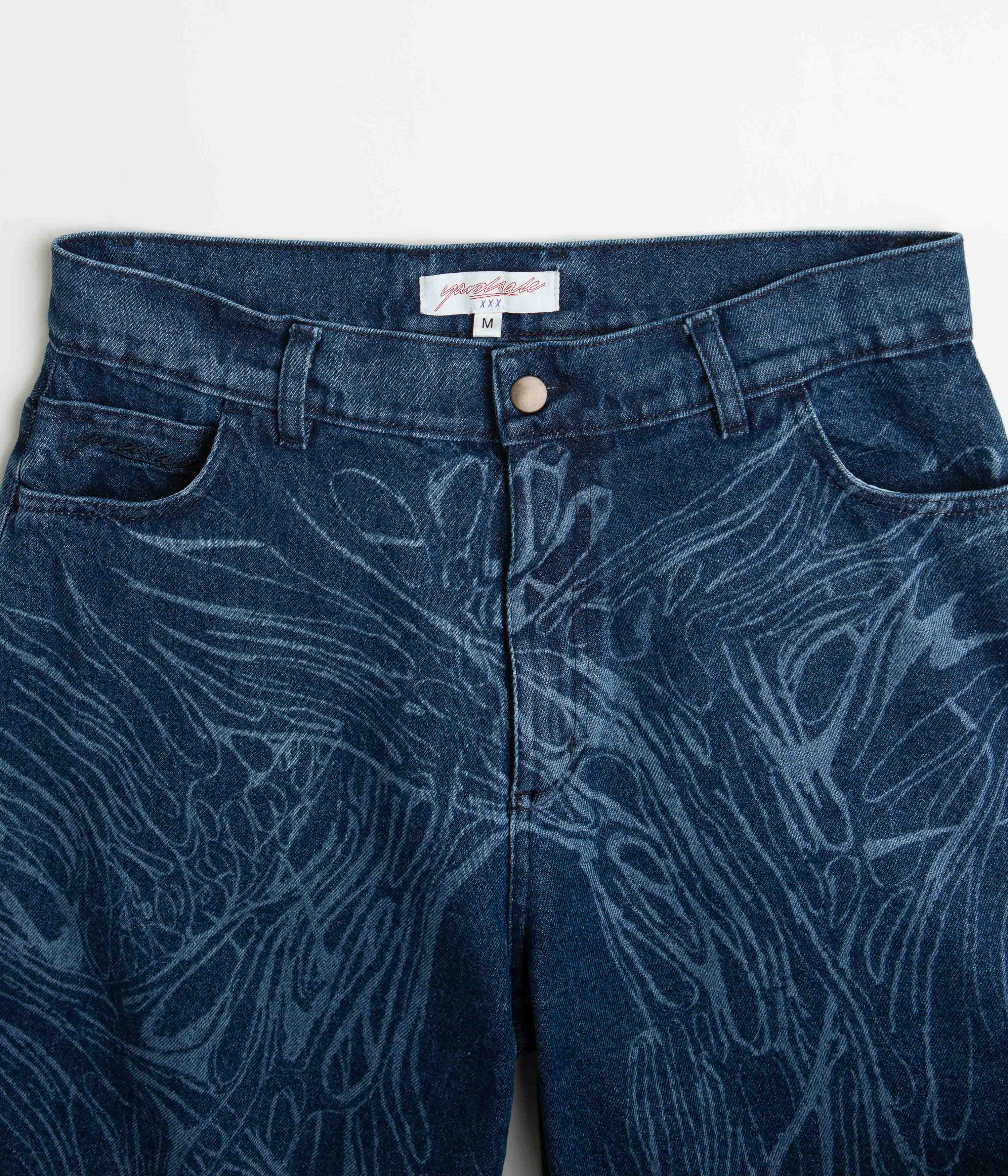 Yardsale Ripper Shorts - Denim - Image 4
