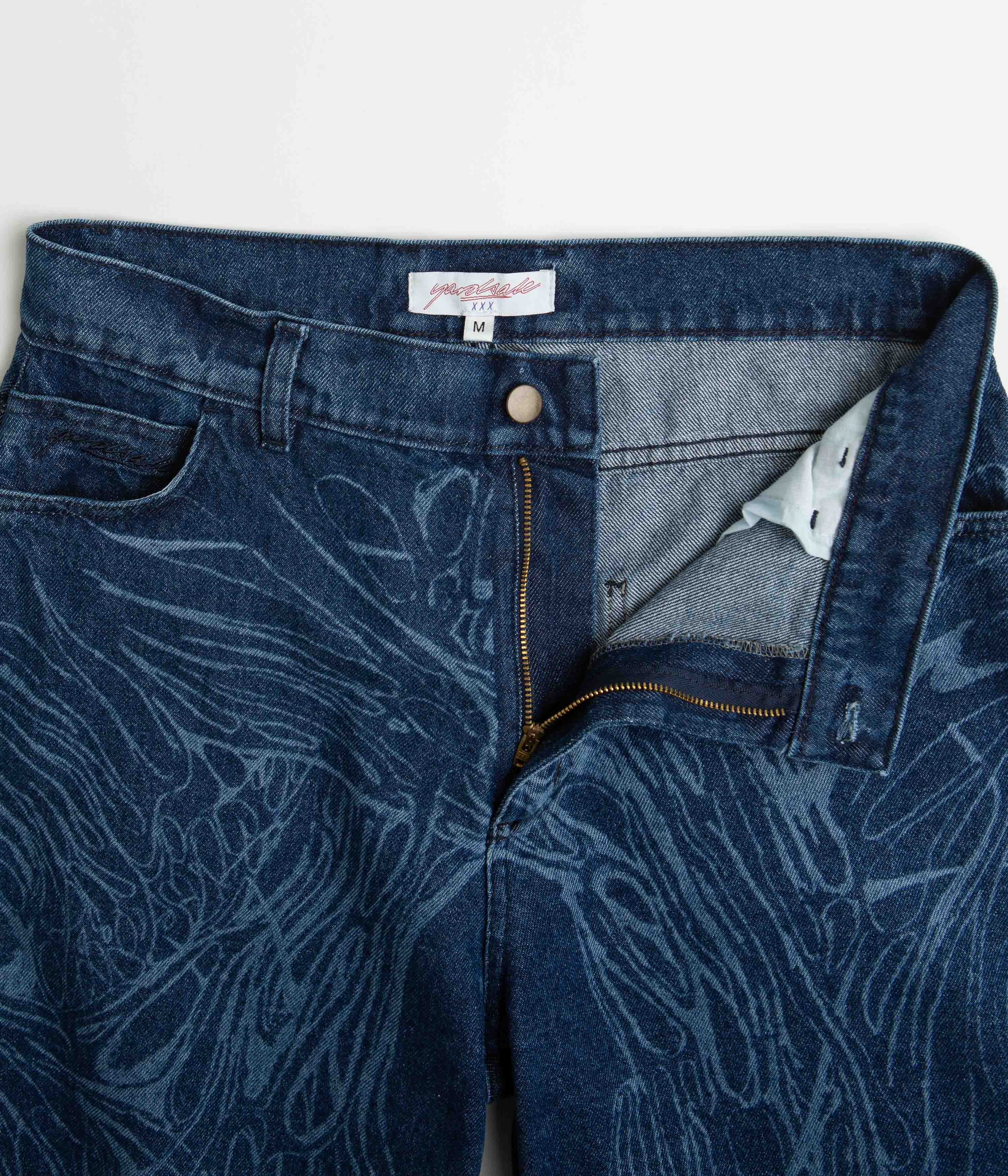 Yardsale Ripper Shorts - Denim - Image 5