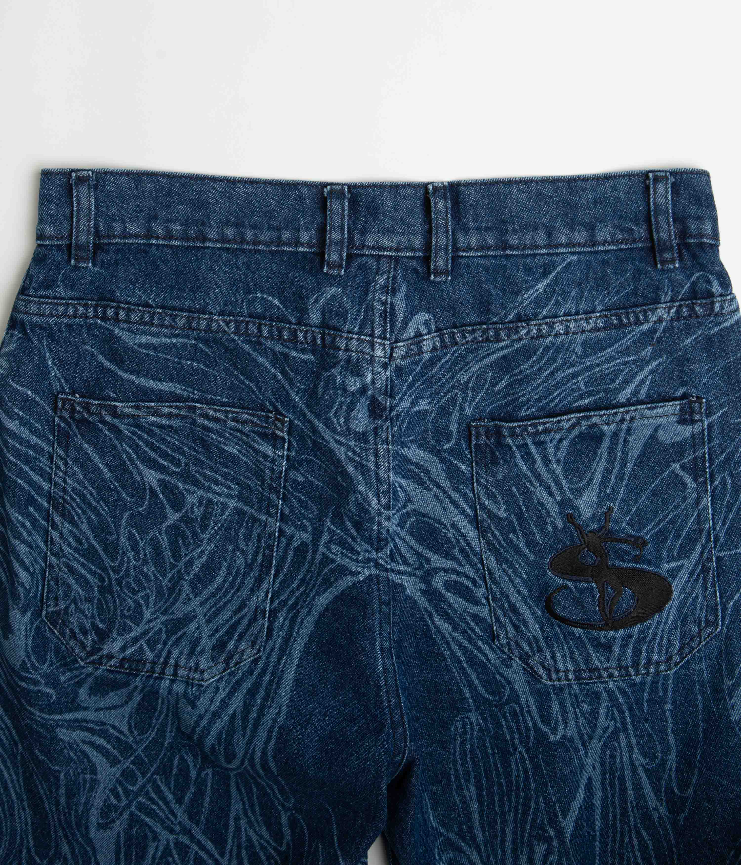 Yardsale Ripper Shorts - Denim - Image 7