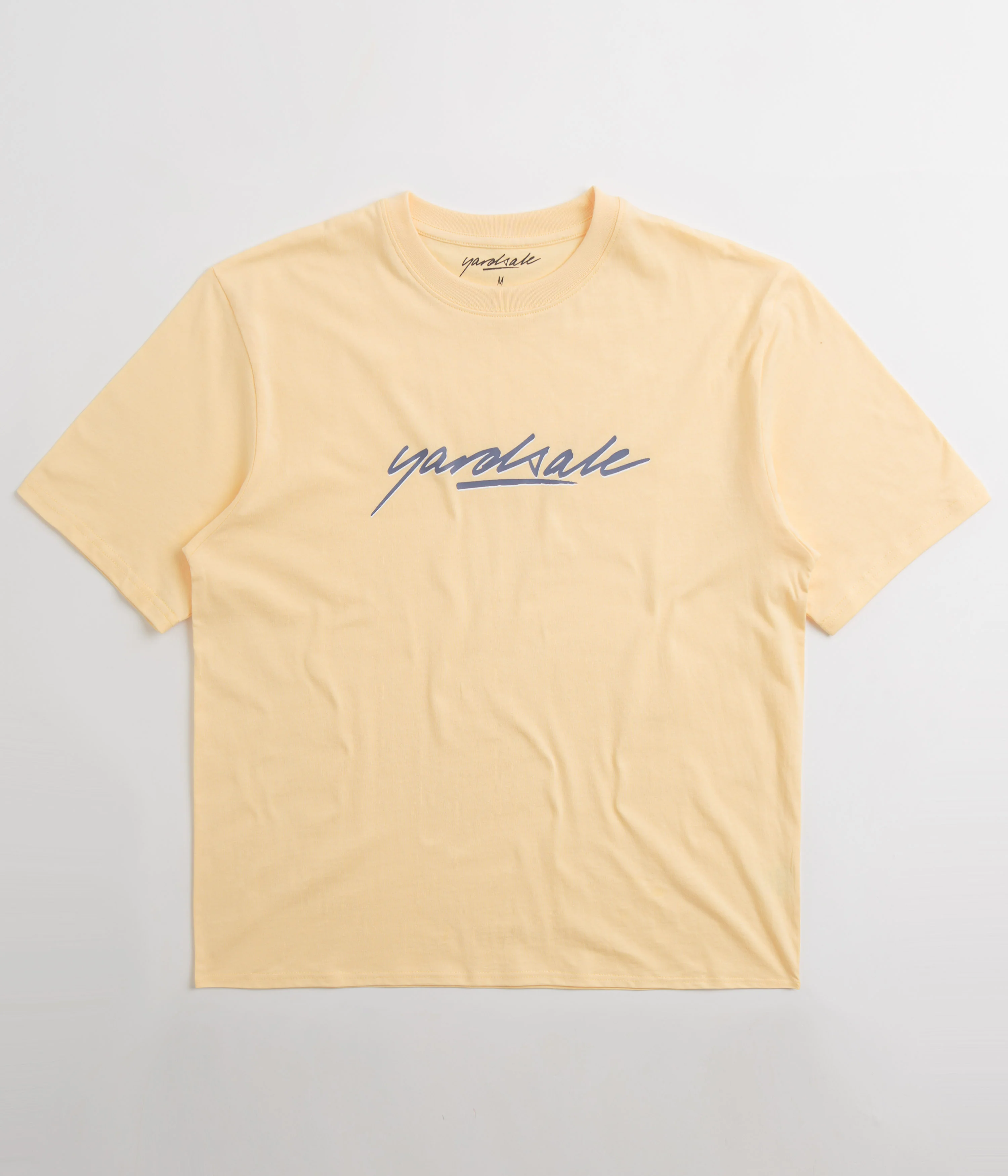 Yardsale Script T-Shirt - Yellow