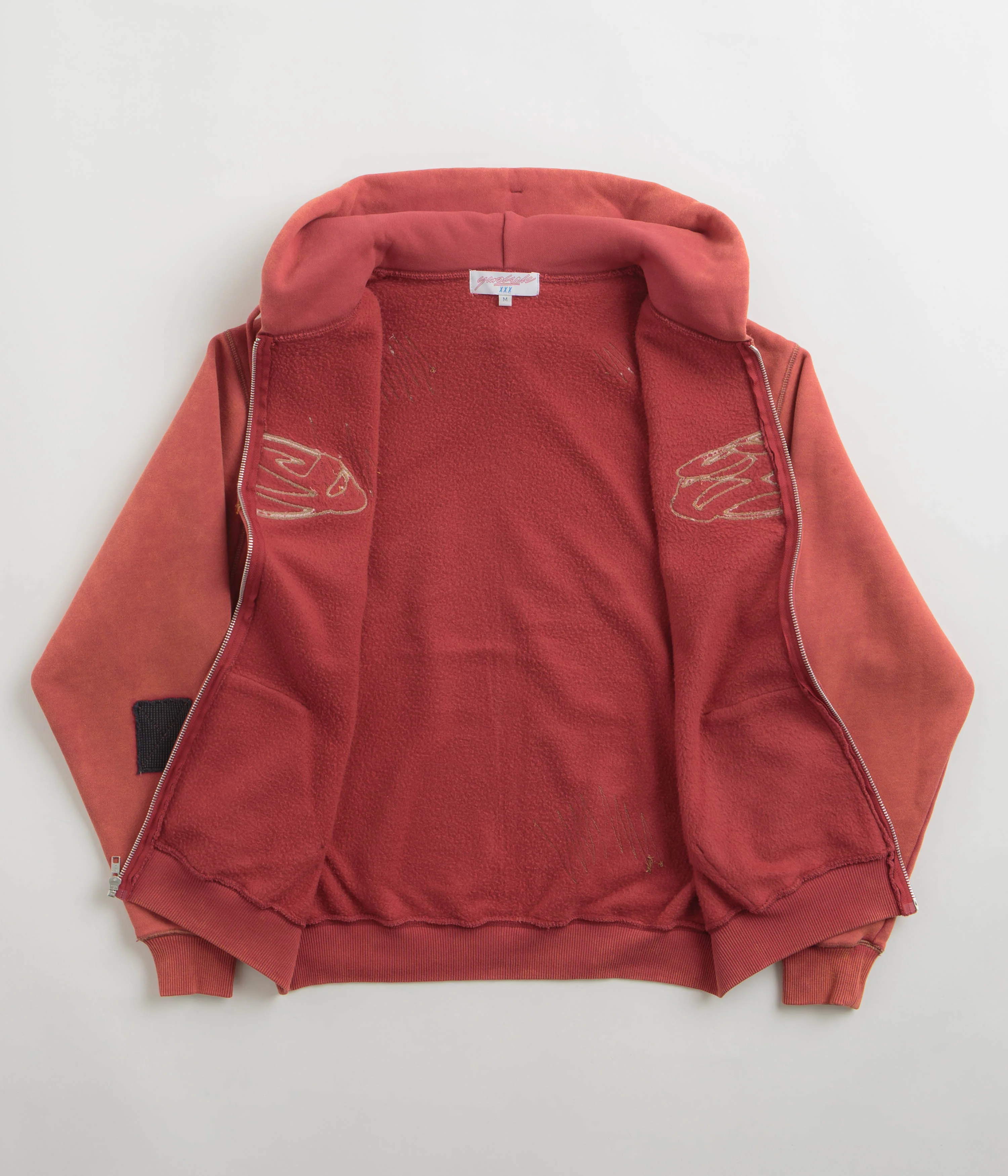 Yardsale Seance Hoodie - Red - Image 2