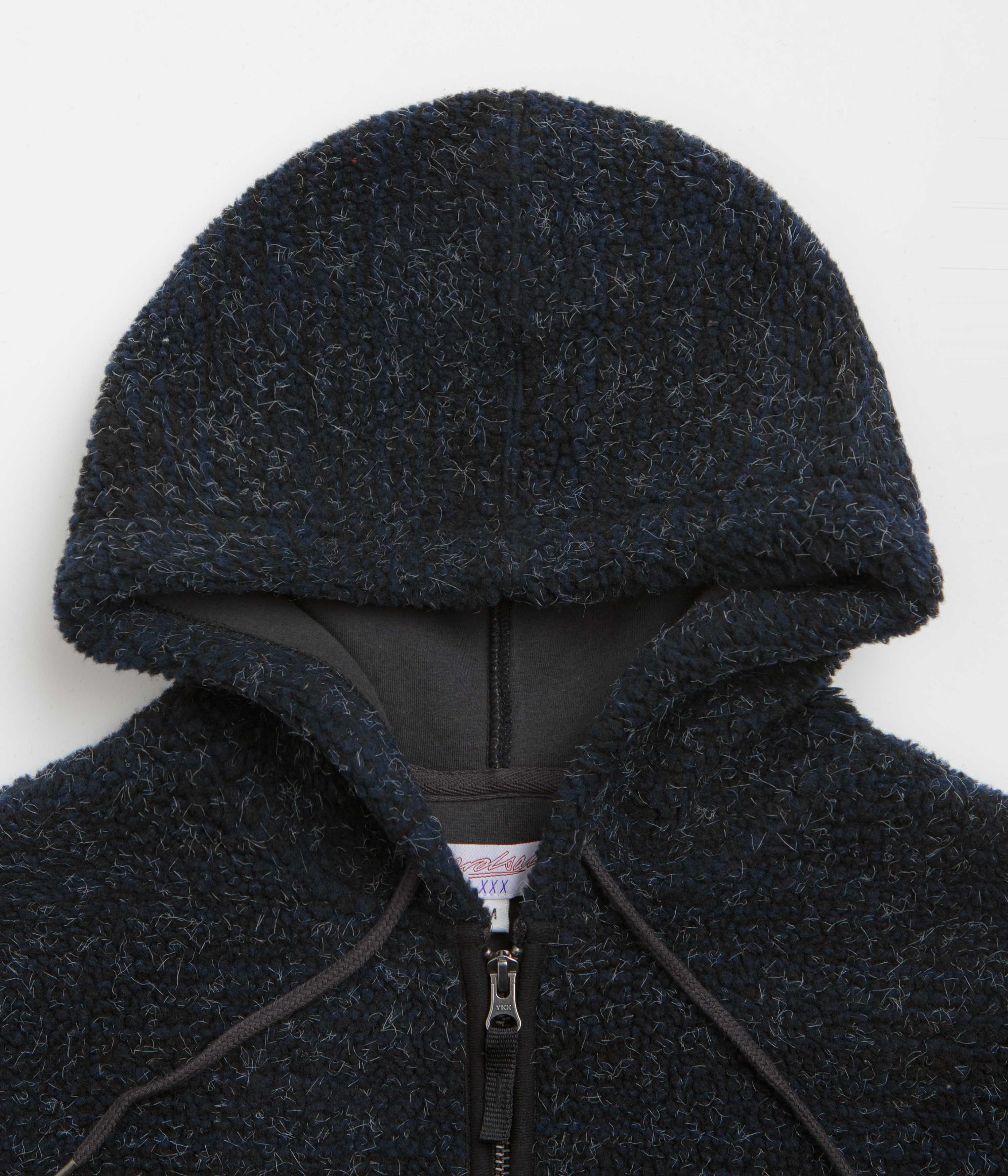 Yardsale Sherpa Fleece Hoodie - Blue - Image 5