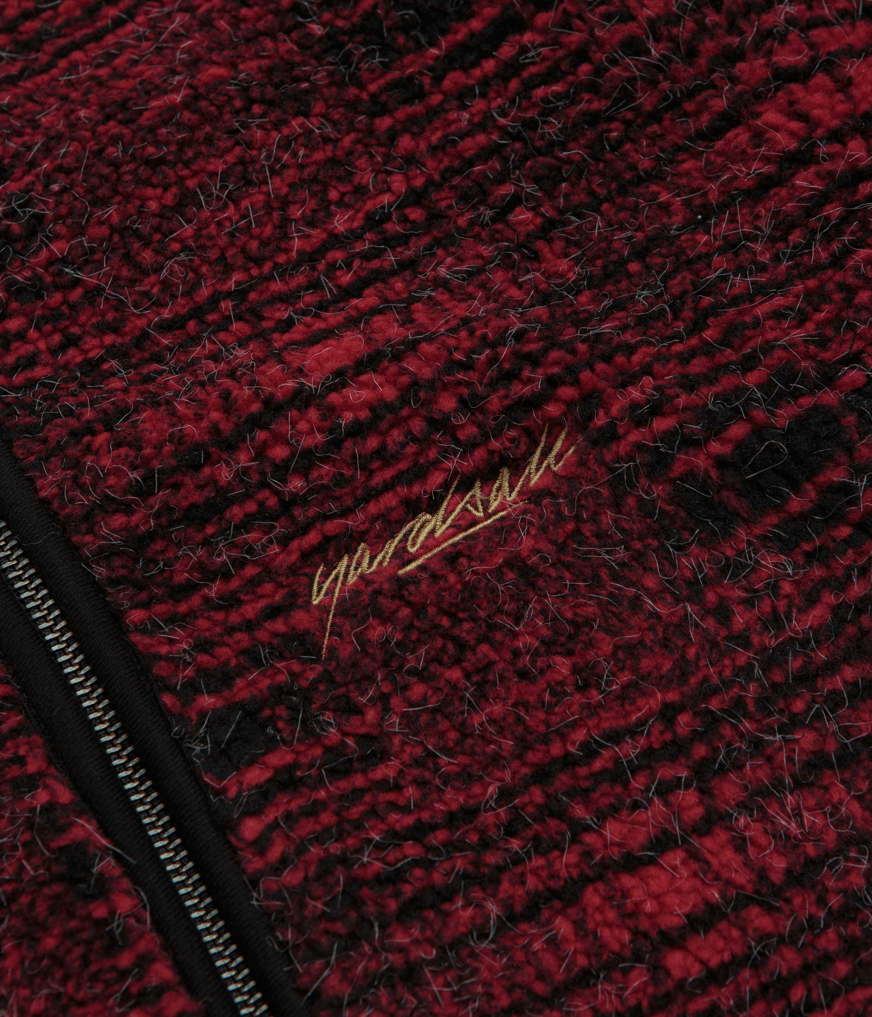 Yardsale Sherpa Fleece Hoodie - Red - Image 4