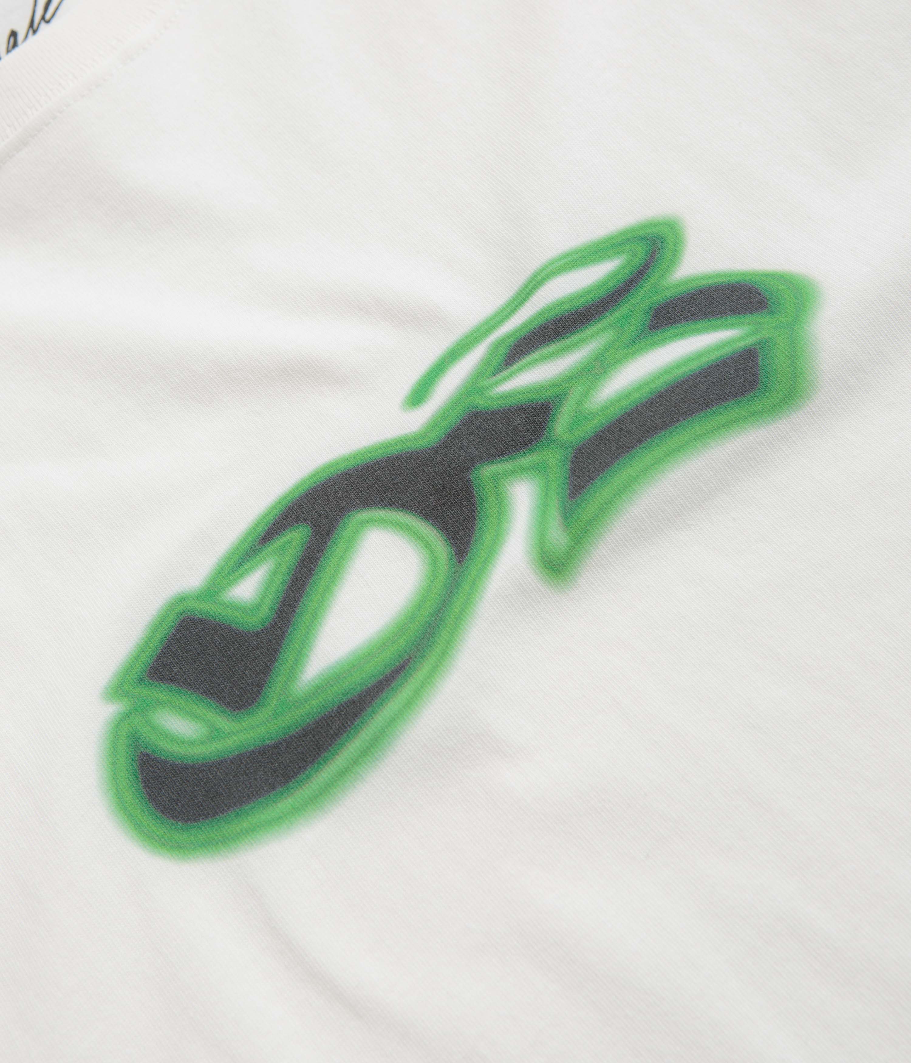 Yardsale Sports Spray T-Shirt - White - Image 2