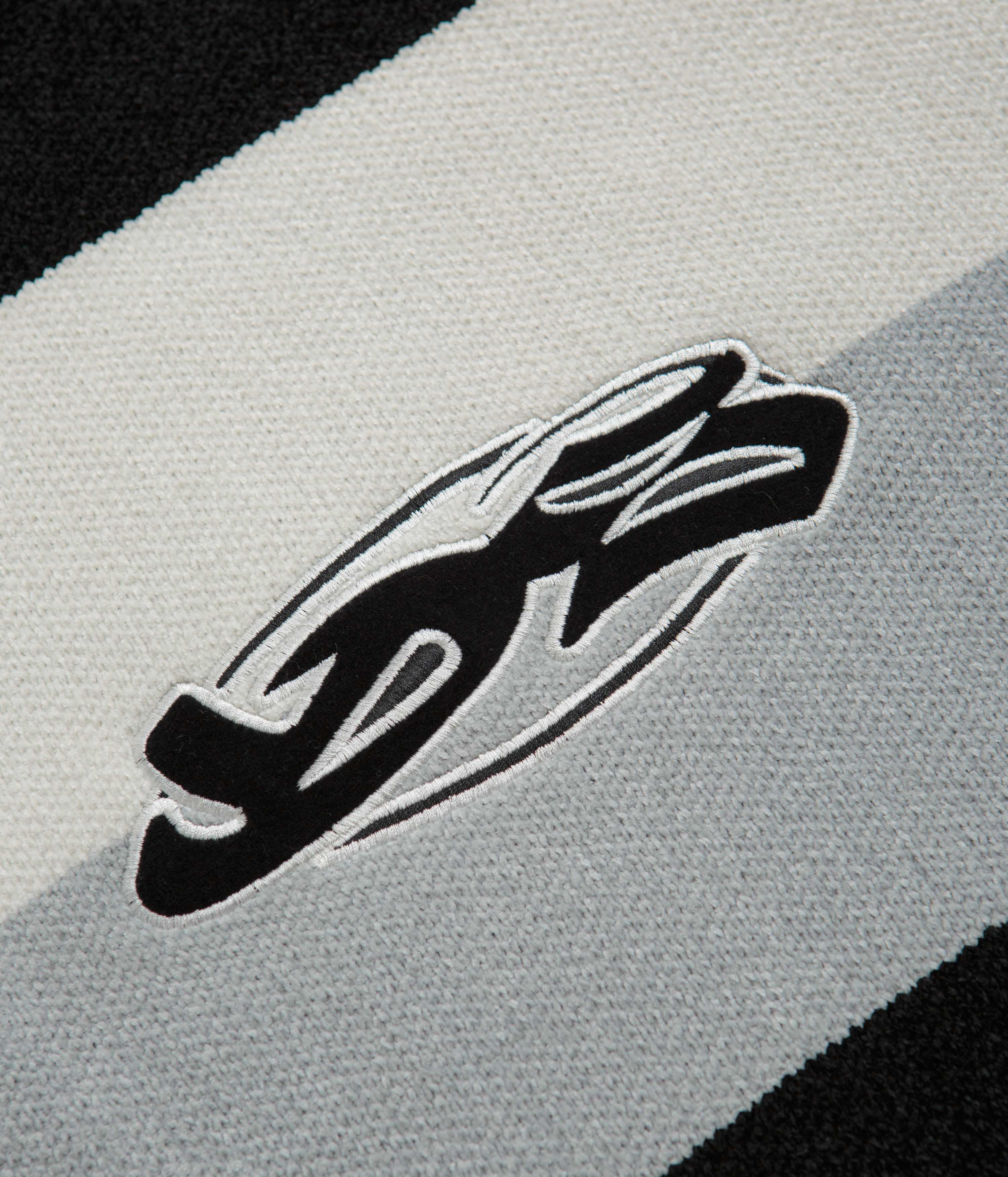 Yardsale Tri Chenille Crewneck Sweatshirt - Black / Stone - Image 3
