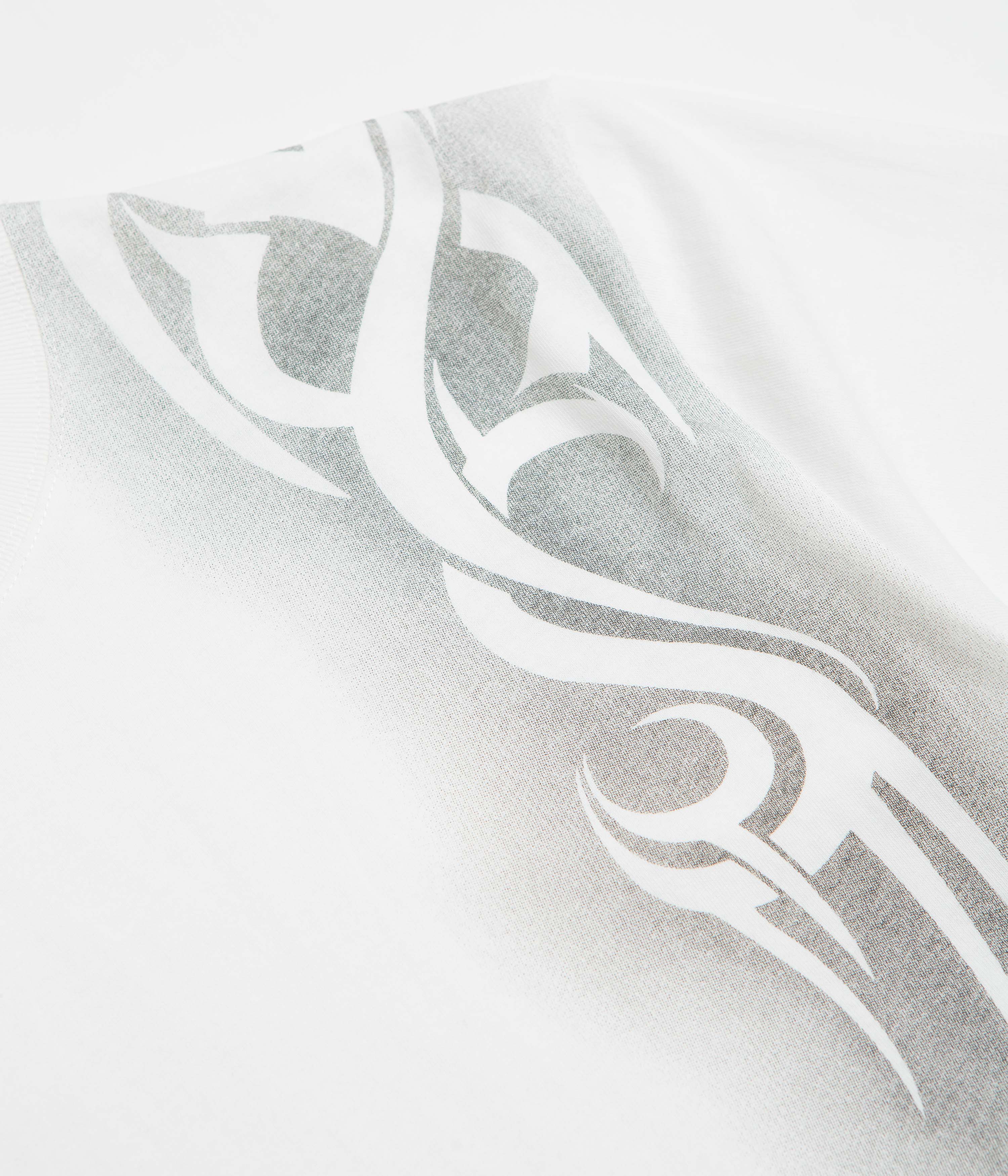 Yardsale Tribal Fade T-Shirt - White - Image 4