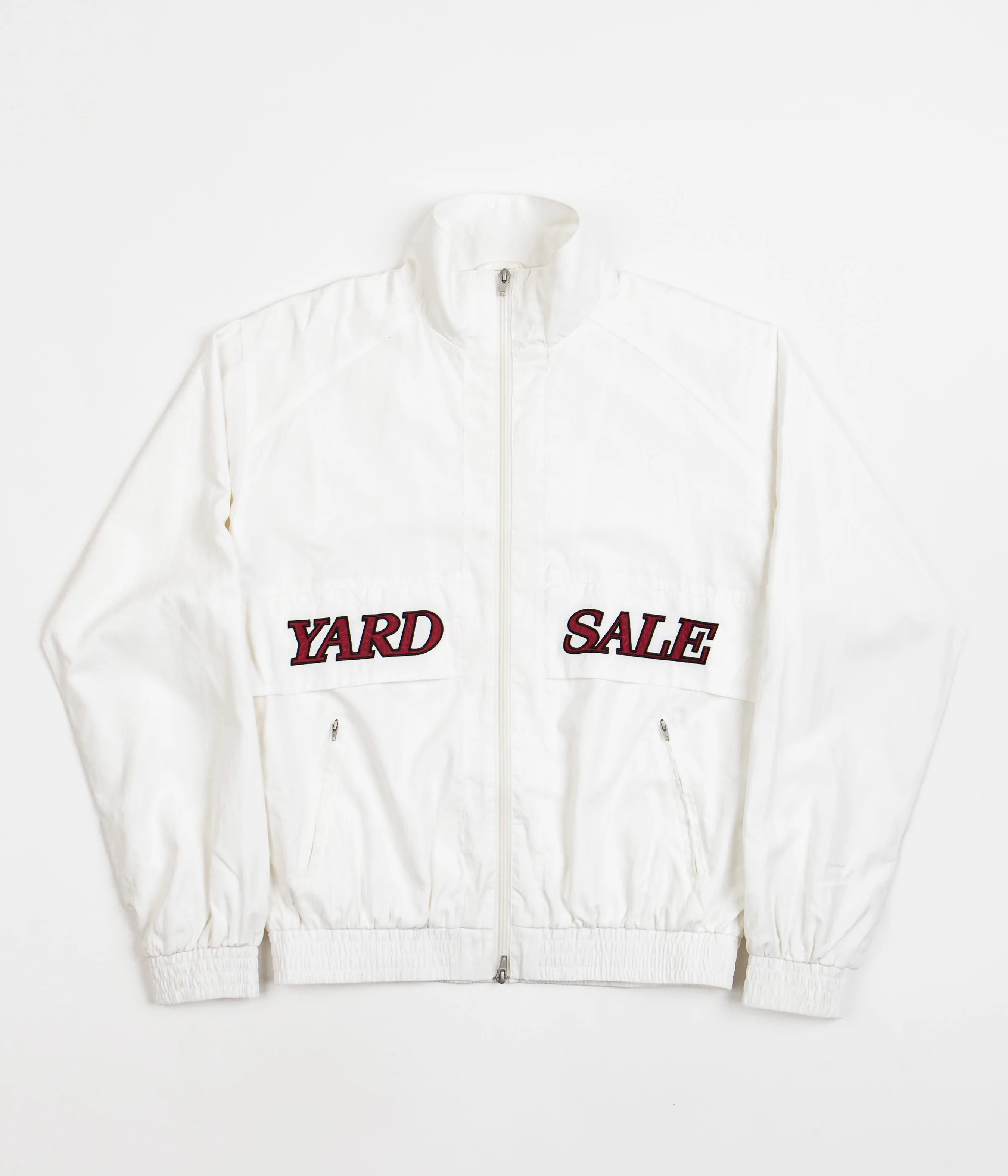 Yardsale Warm Up Jacket - White
