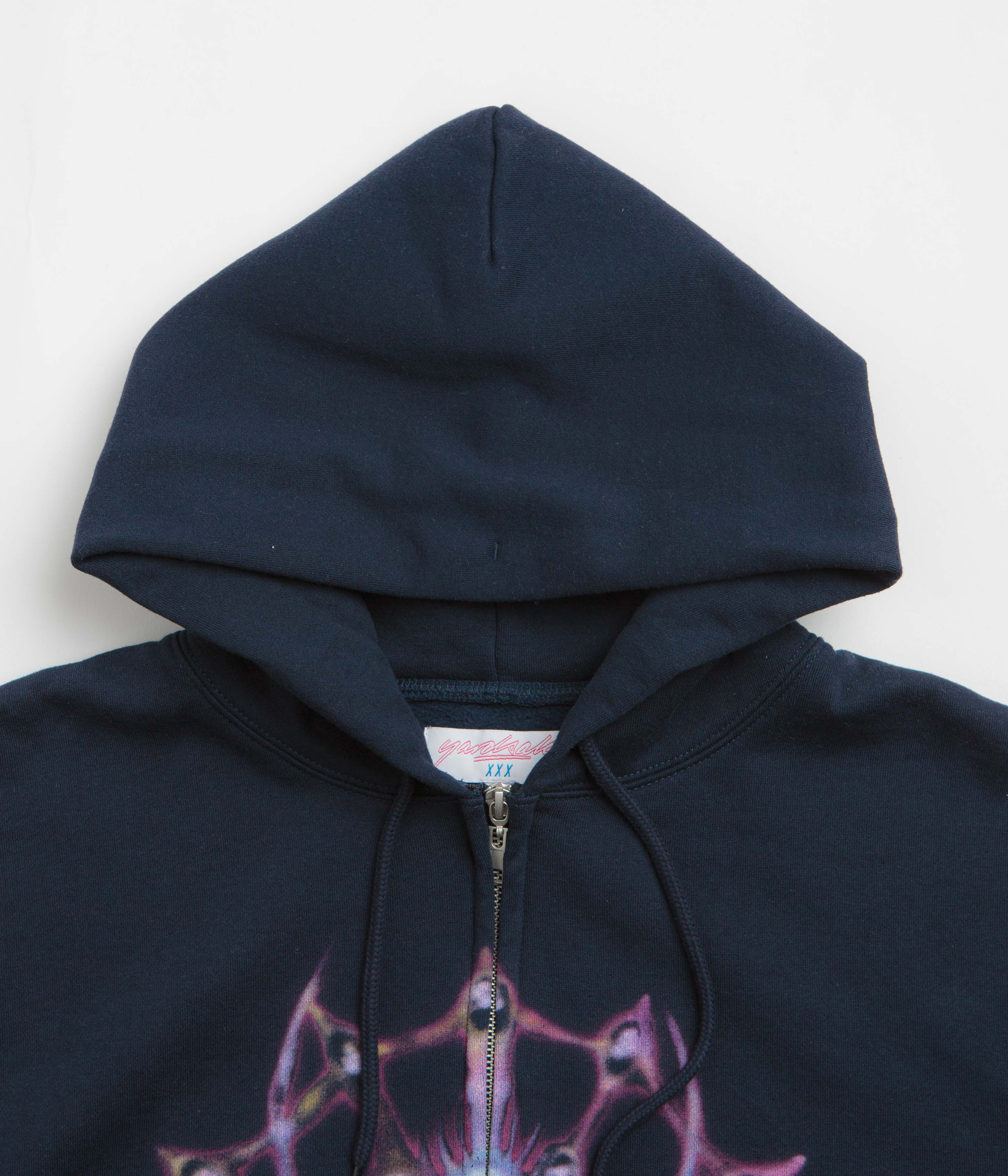 Yardsale Webber Full Zip Hoodie - Navy - Image 4