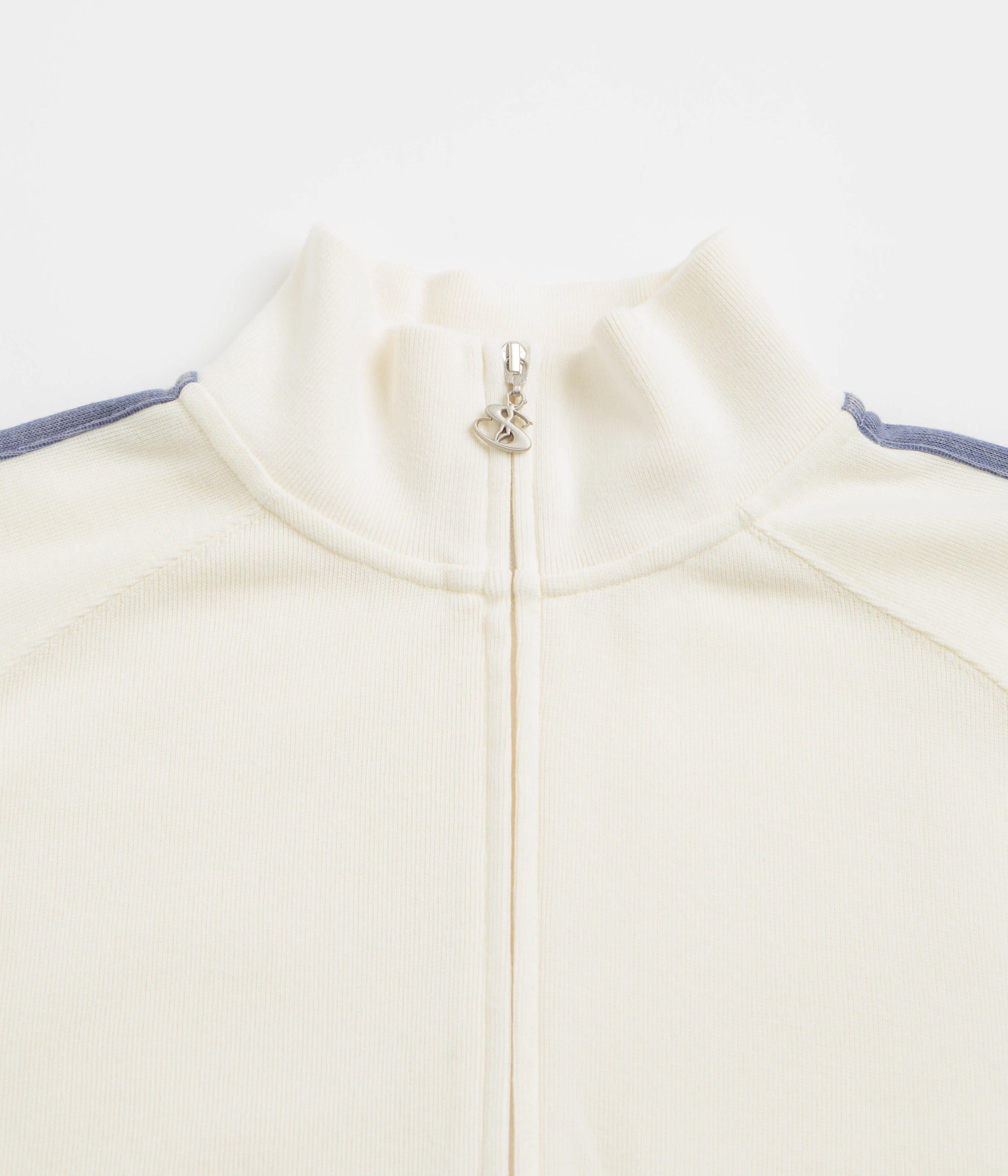 Yardsale Woven Phantasy Full-Zip Sweatshirt - Cream - Image 2
