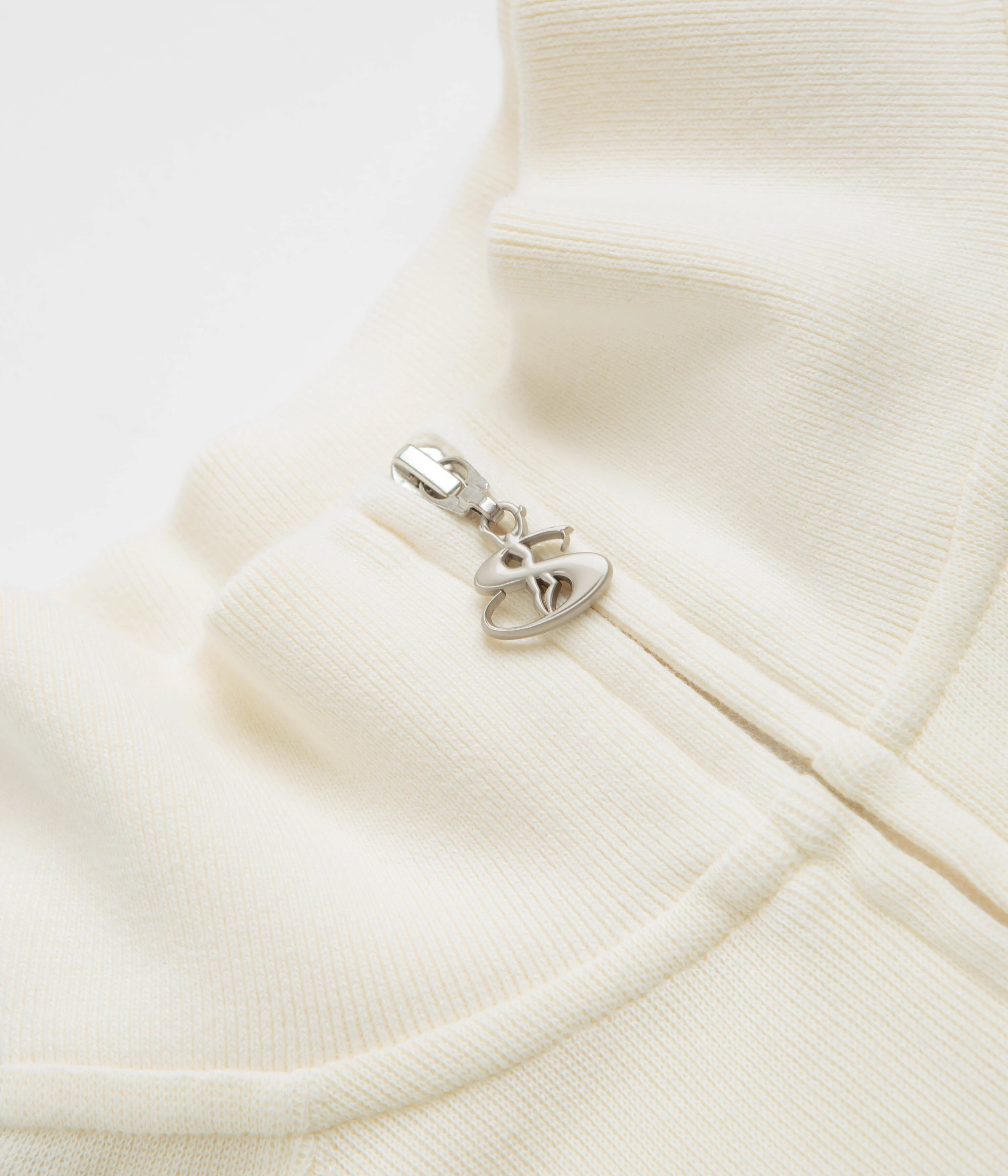 Yardsale Woven Phantasy Full-Zip Sweatshirt - Cream - Image 5