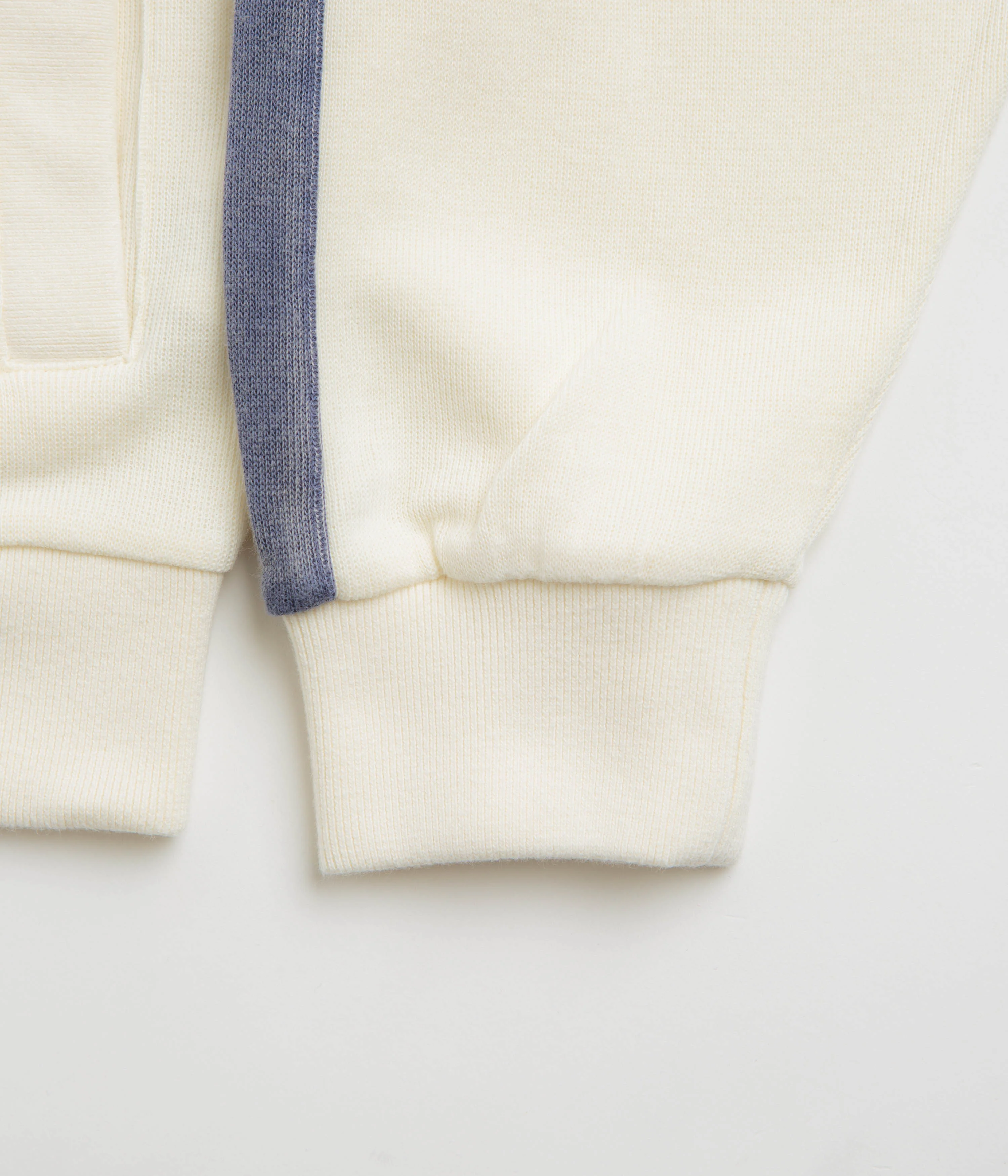 Yardsale Woven Phantasy Full-Zip Sweatshirt - Cream - Image 6