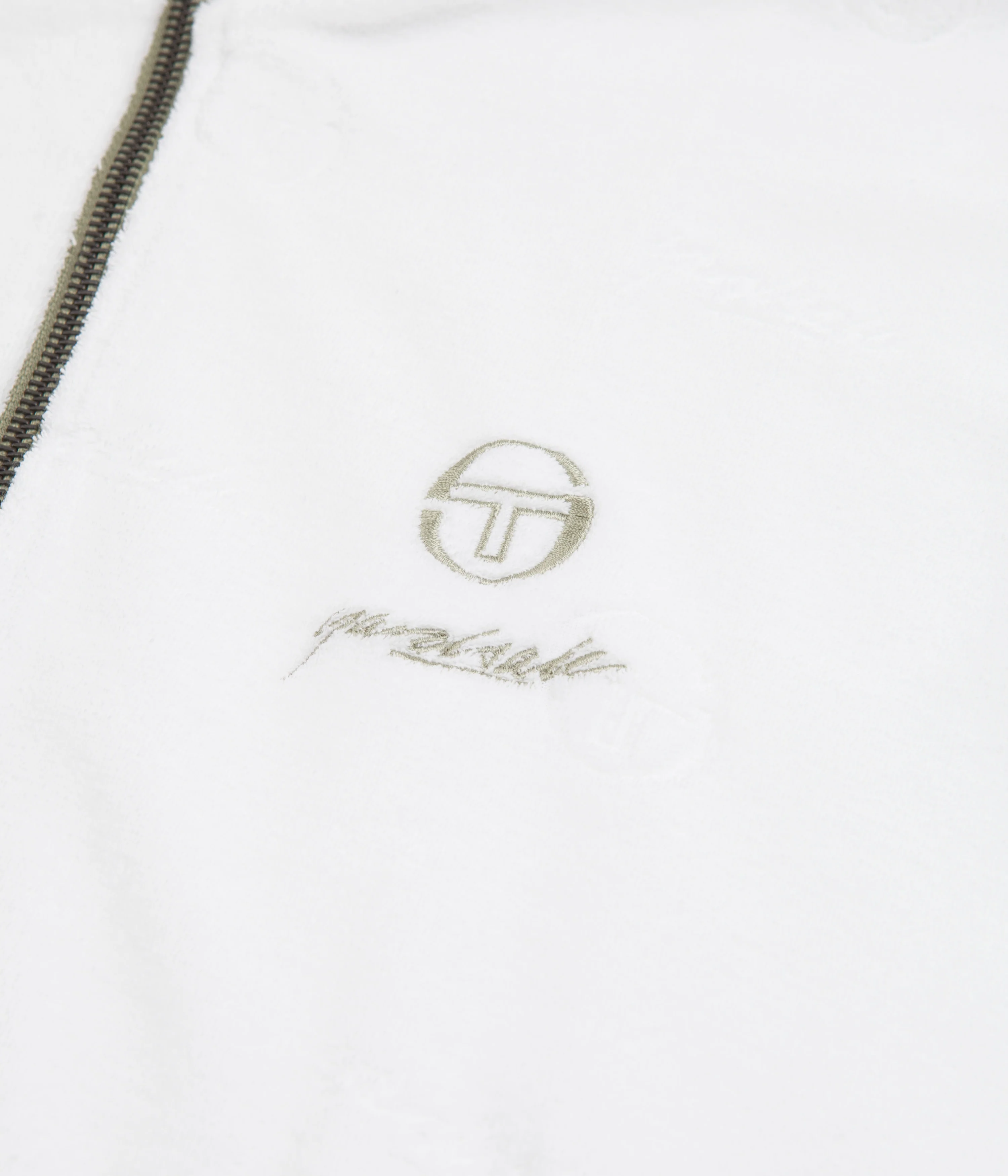 Yardsale x Sergio Tacchini Terry Track Jacket - White - Image 3