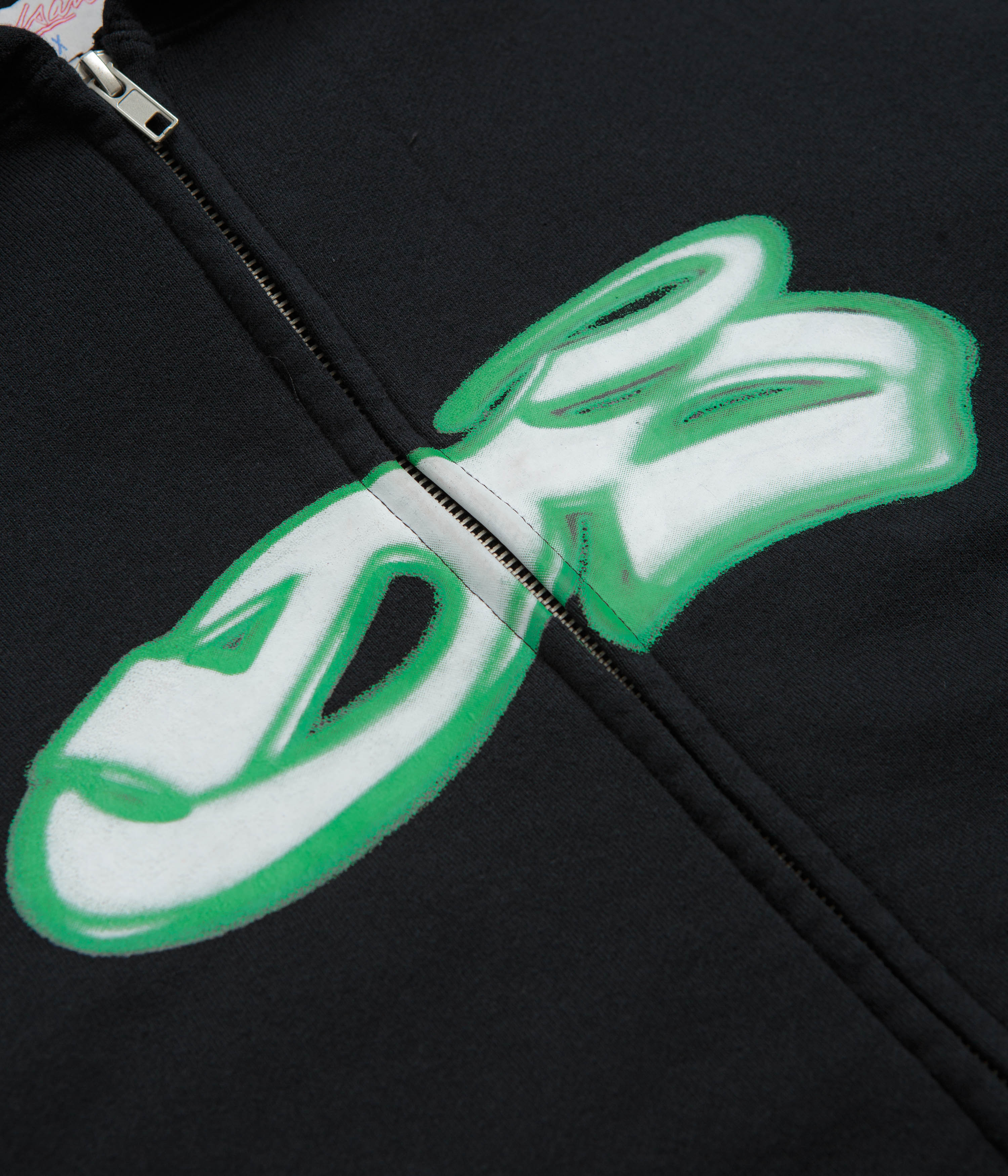 Yardsale YS Spray Zip Hoodie - Black - Image 4