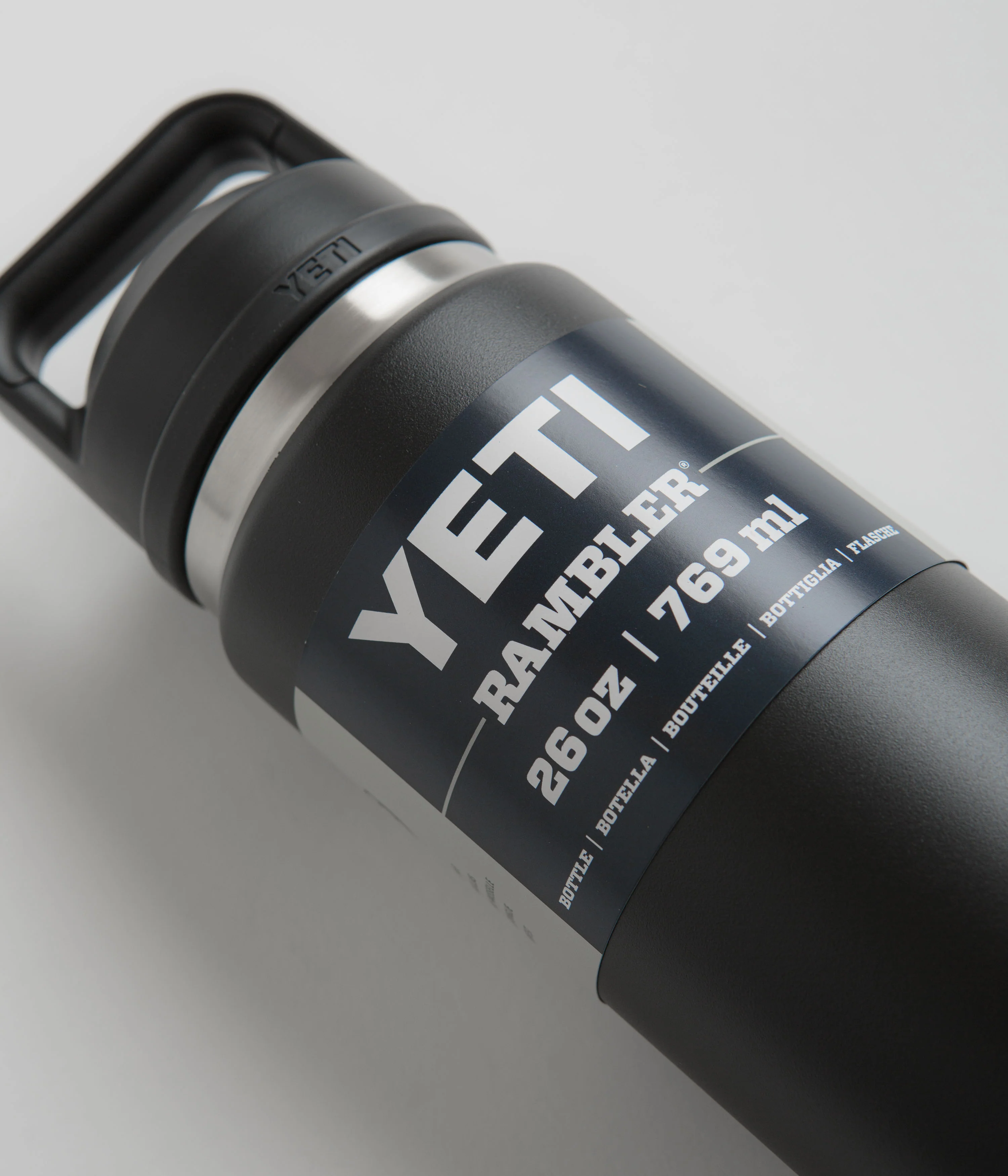 Yeti Chug Cap Rambler Bottle 26oz - Black - Image 2