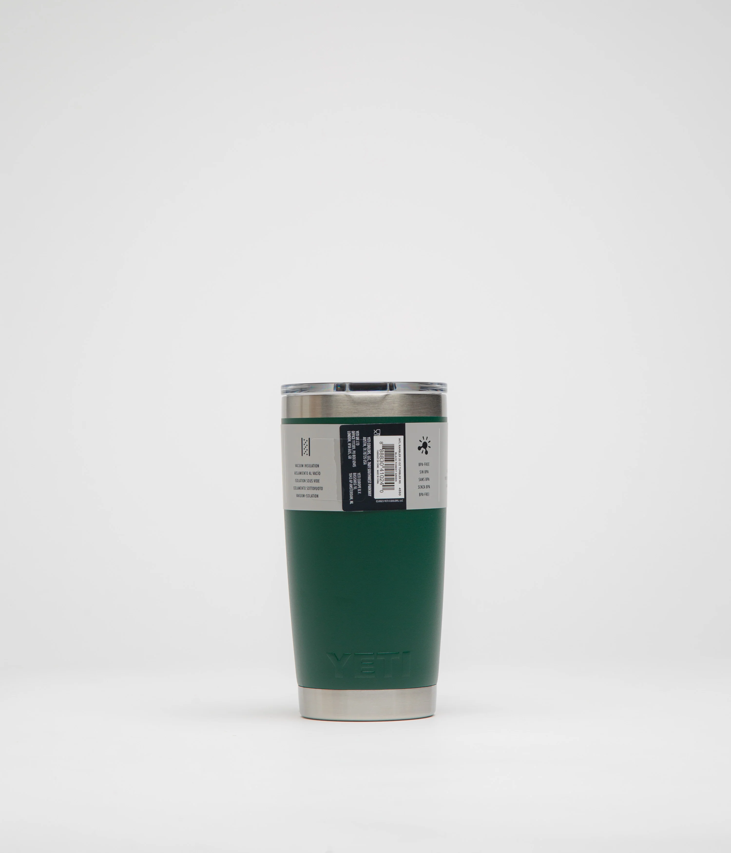 Yeti Rambler Tumbler 20oz - Black Forest Green - Image 2