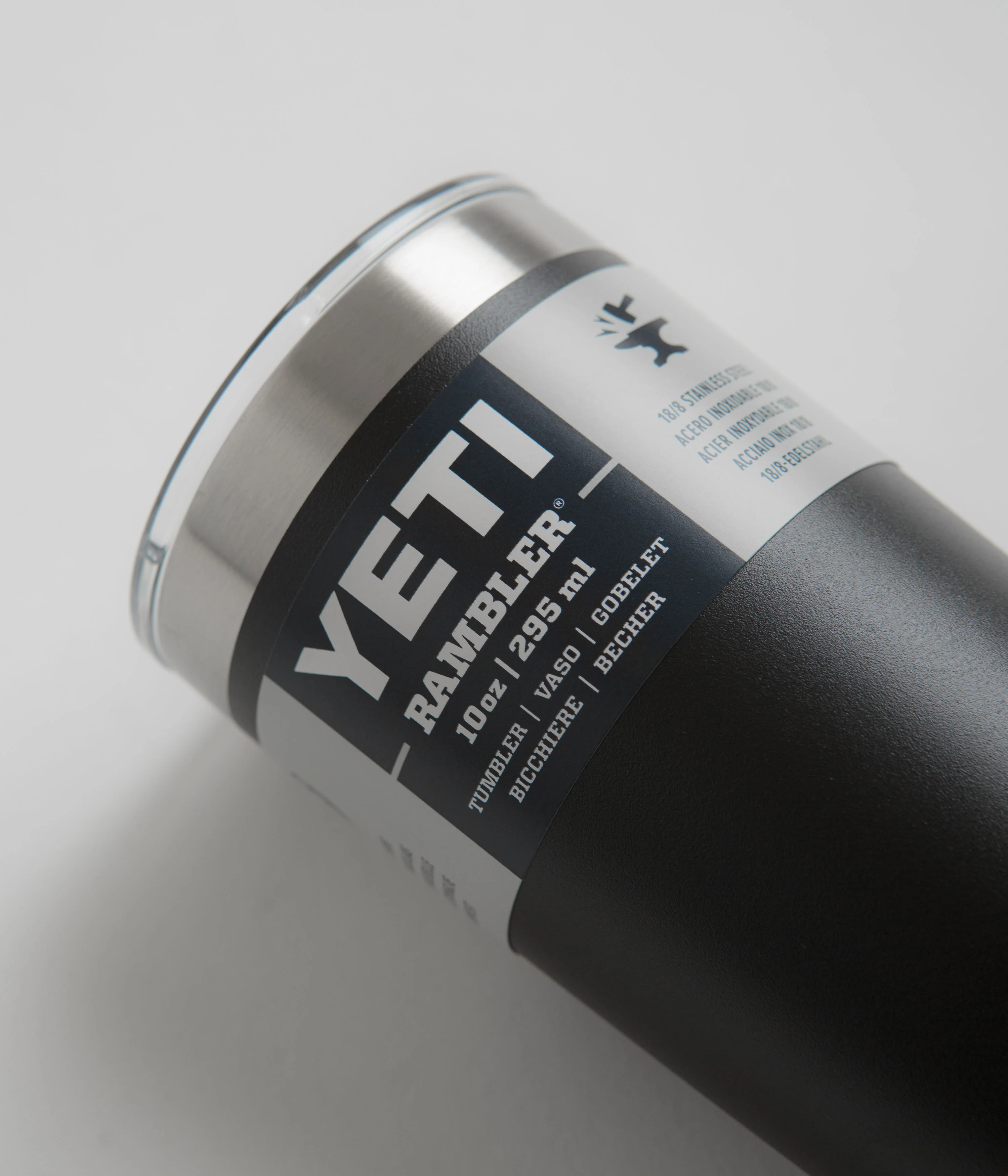 Yeti Rambler Tumbler V2 10oz - Black - Image 2