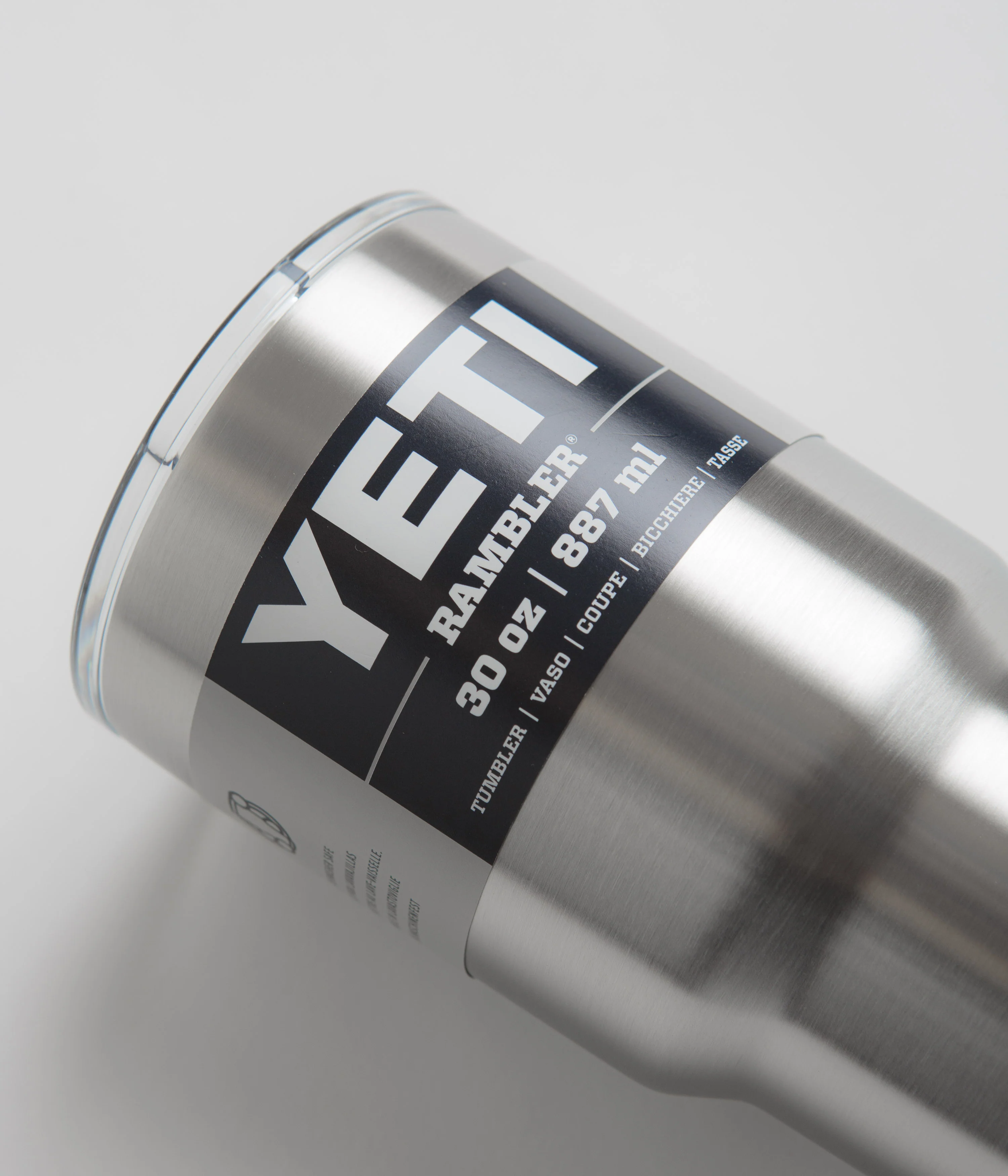 Yeti Rambler Tumbler V2 30oz - Stainless Steel - Image 2