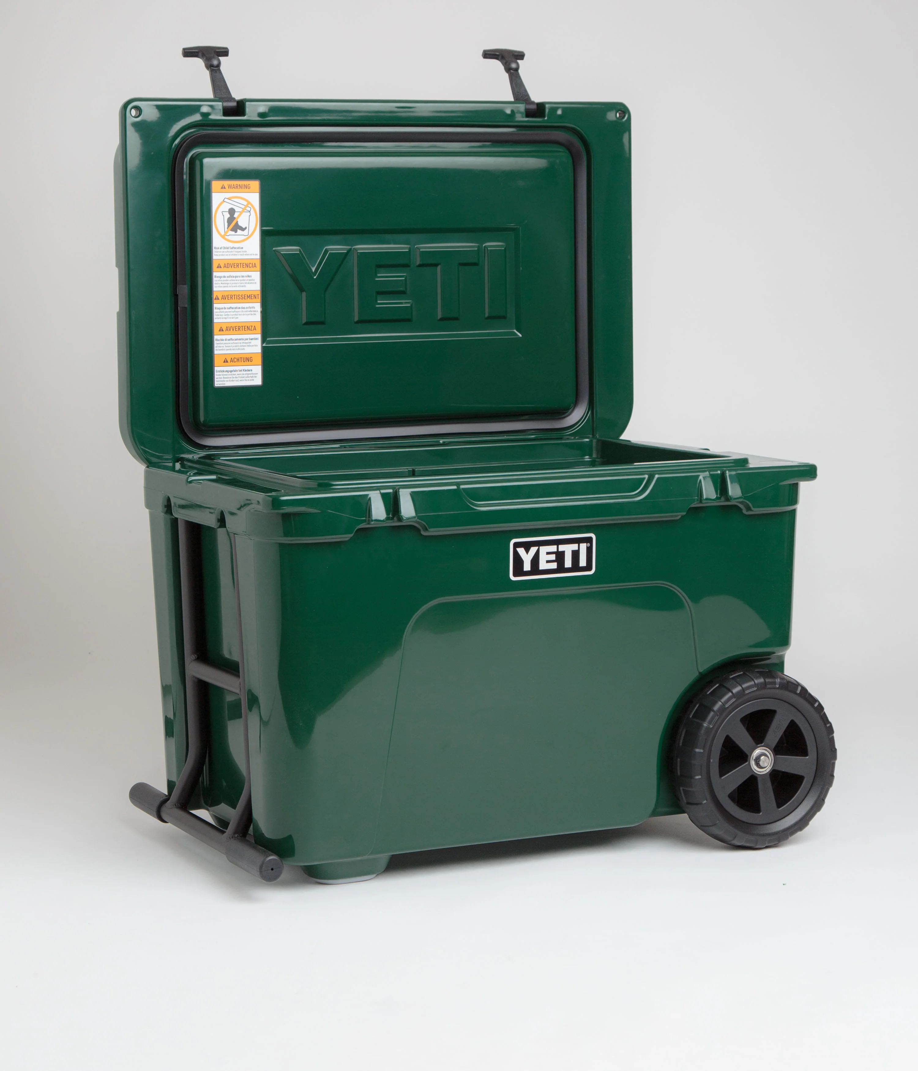 Yeti Tundra Haul Wheeled Cooler - Black Forest Green - Image 4