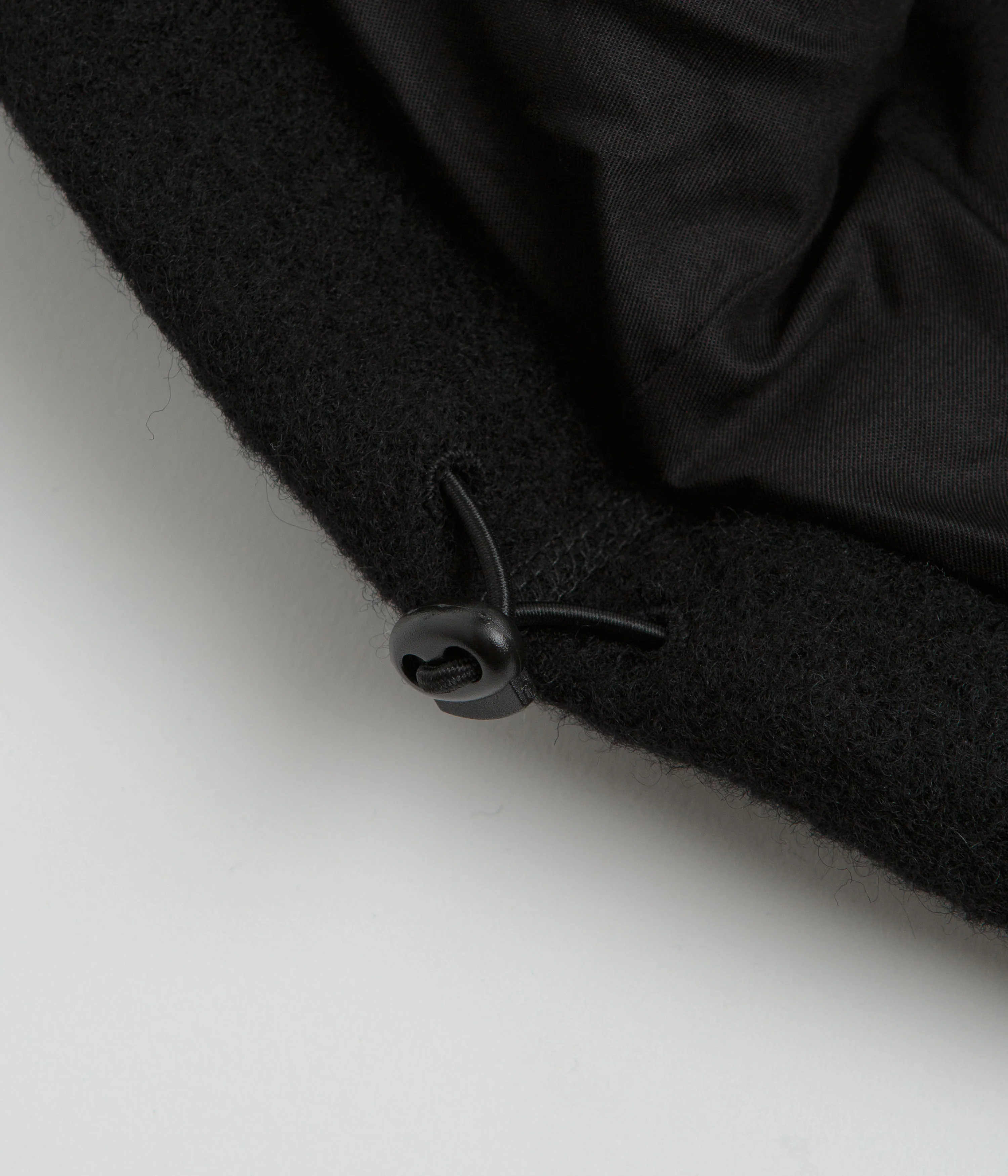 YMC Aaron Zip Fleece Jacket - Black - Image 6