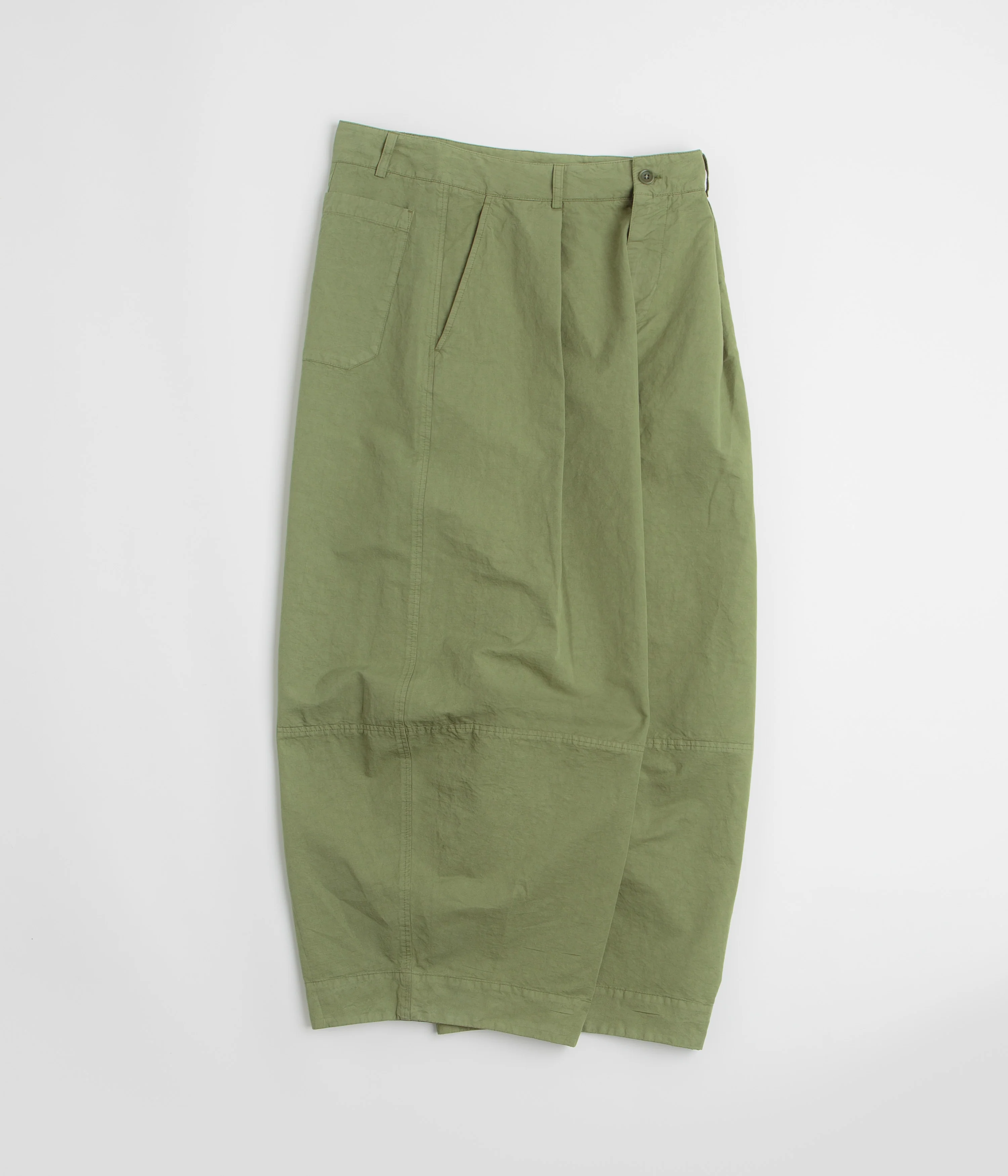 YMC Deadbeat Trousers - Green - Image 2