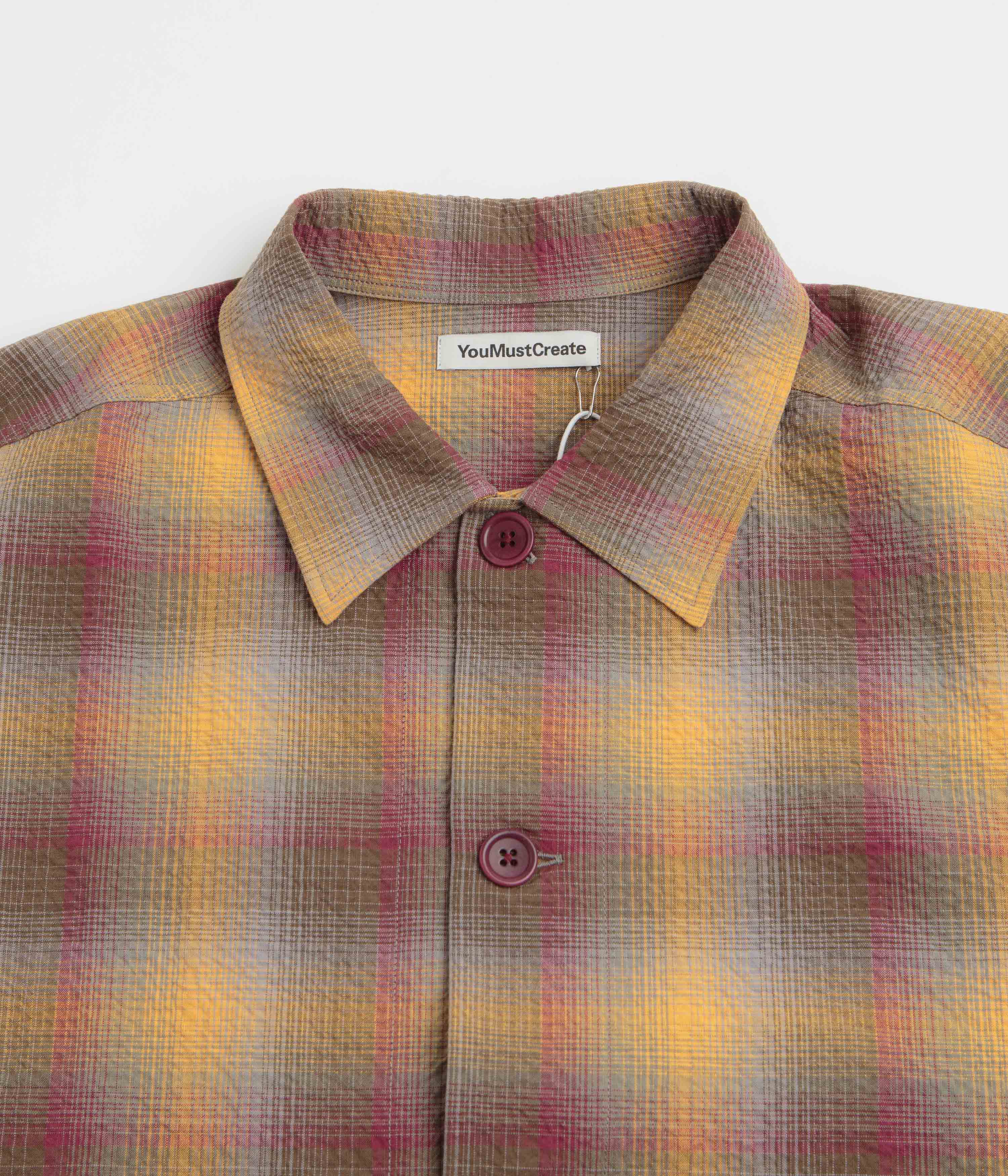 YMC PJ Overshirt - Multi - Image 4