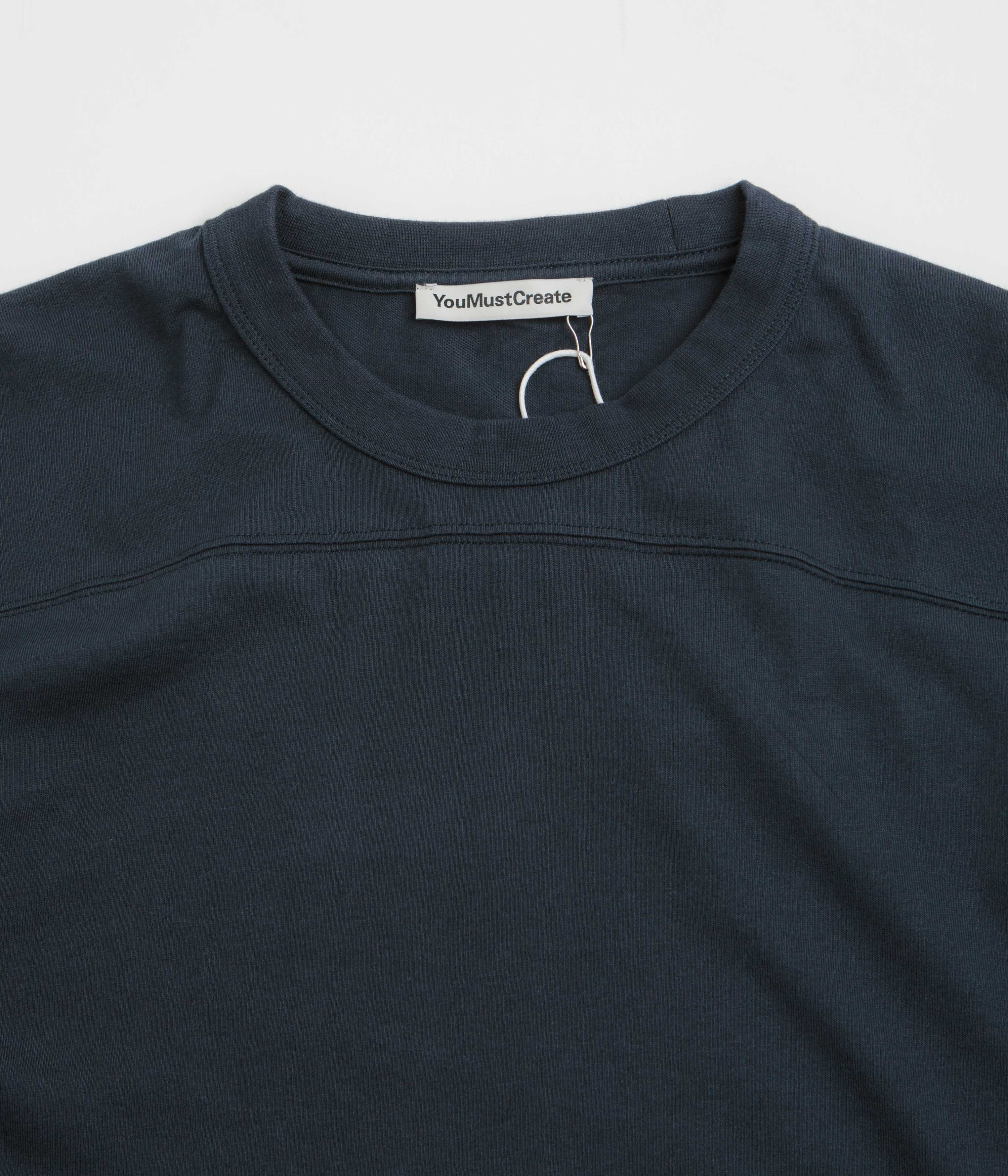 YMC Skate T-Shirt - Navy - Image 2