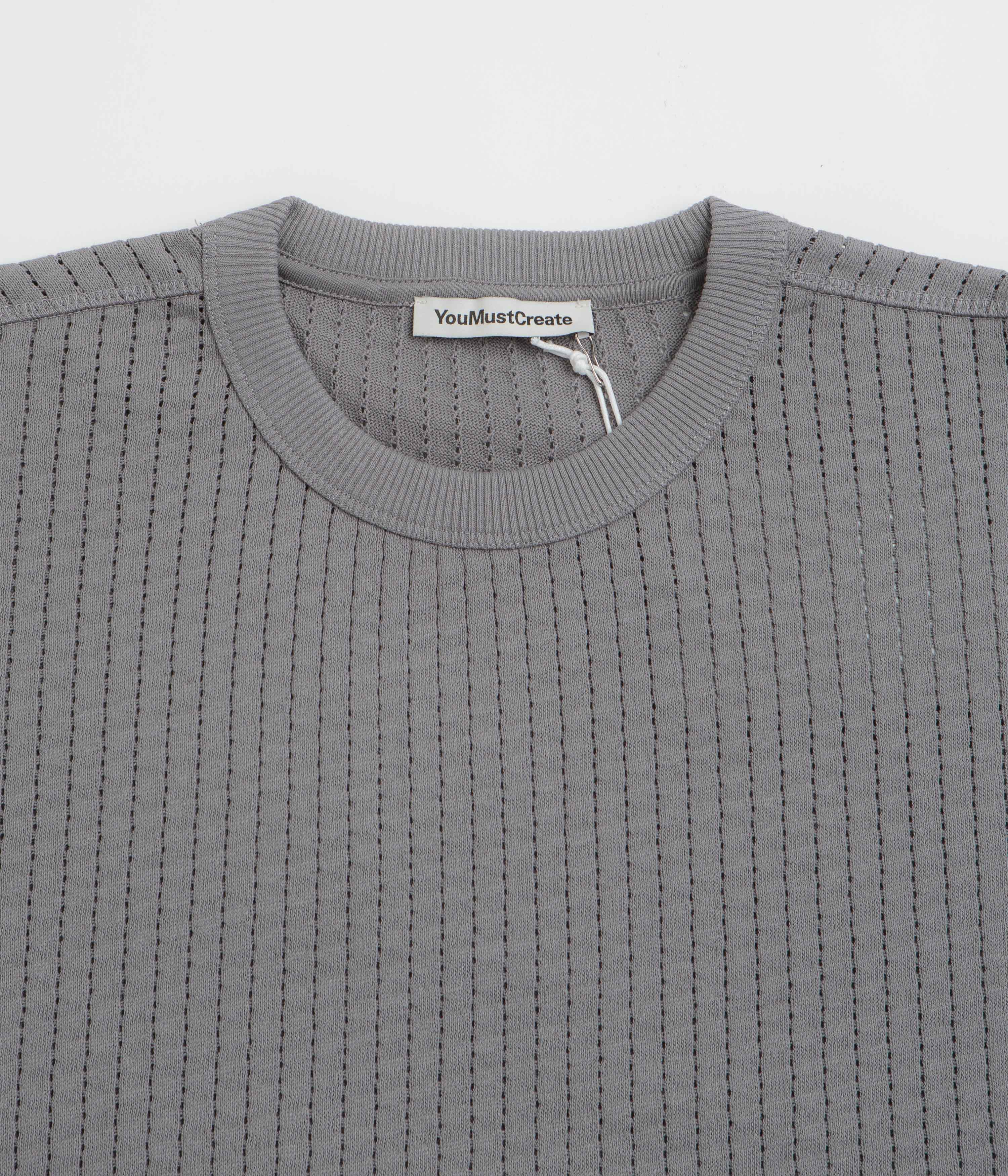 YMC Studio Crewneck Sweatshirt - Grey - Image 2
