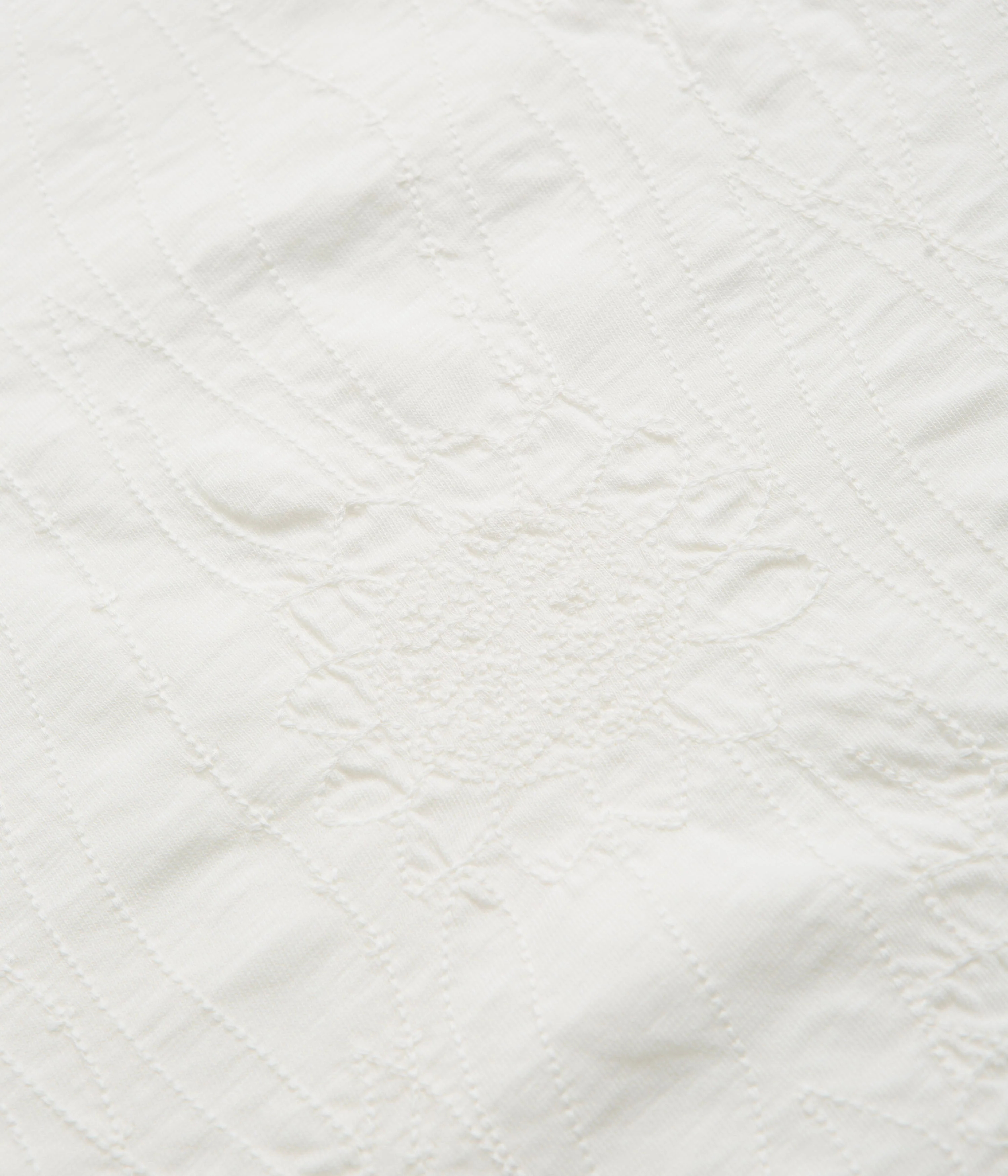 YMC Sunflower Triple T-Shirt - White - Image 3