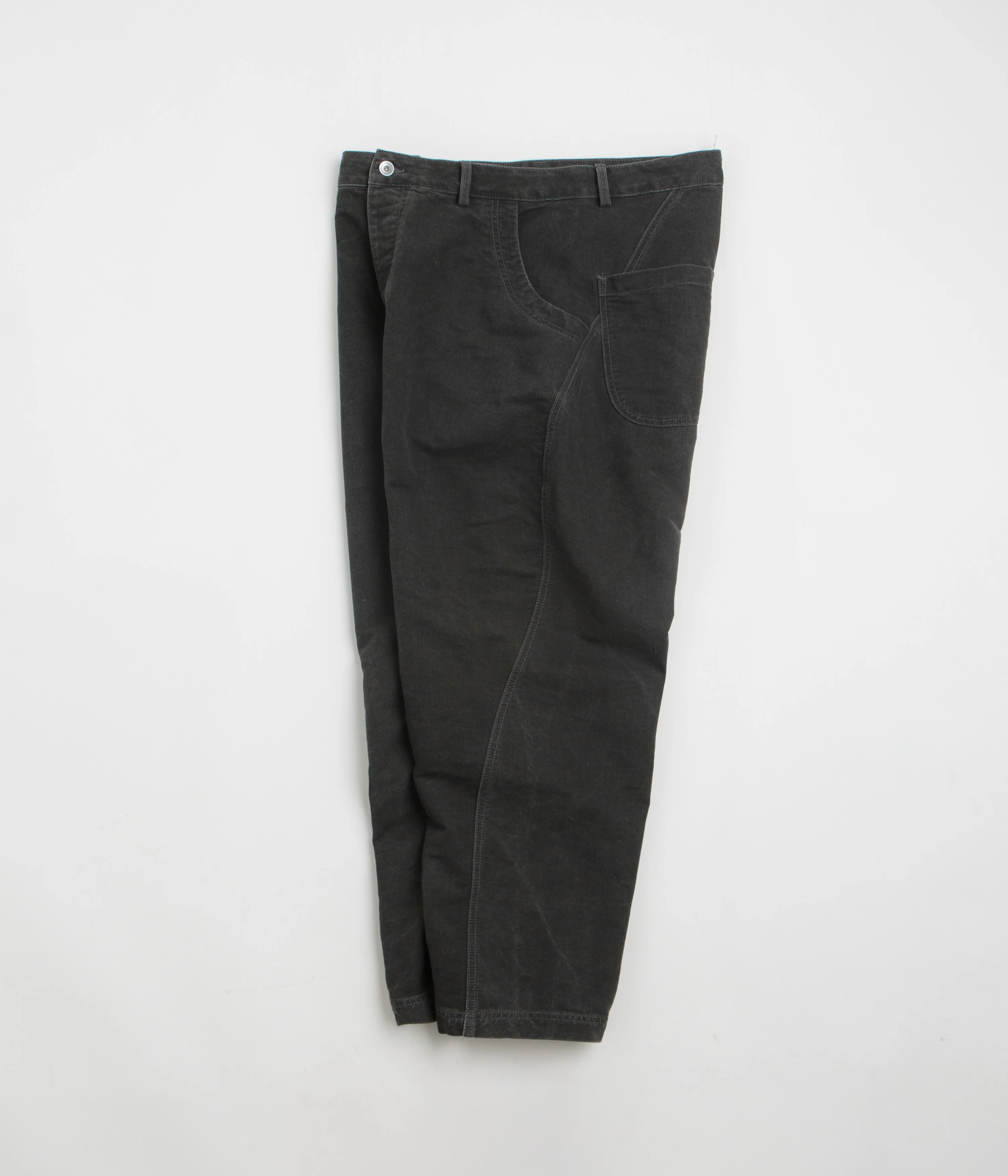 YMC Twisted Seam Jeans - Charcoal - Image 2
