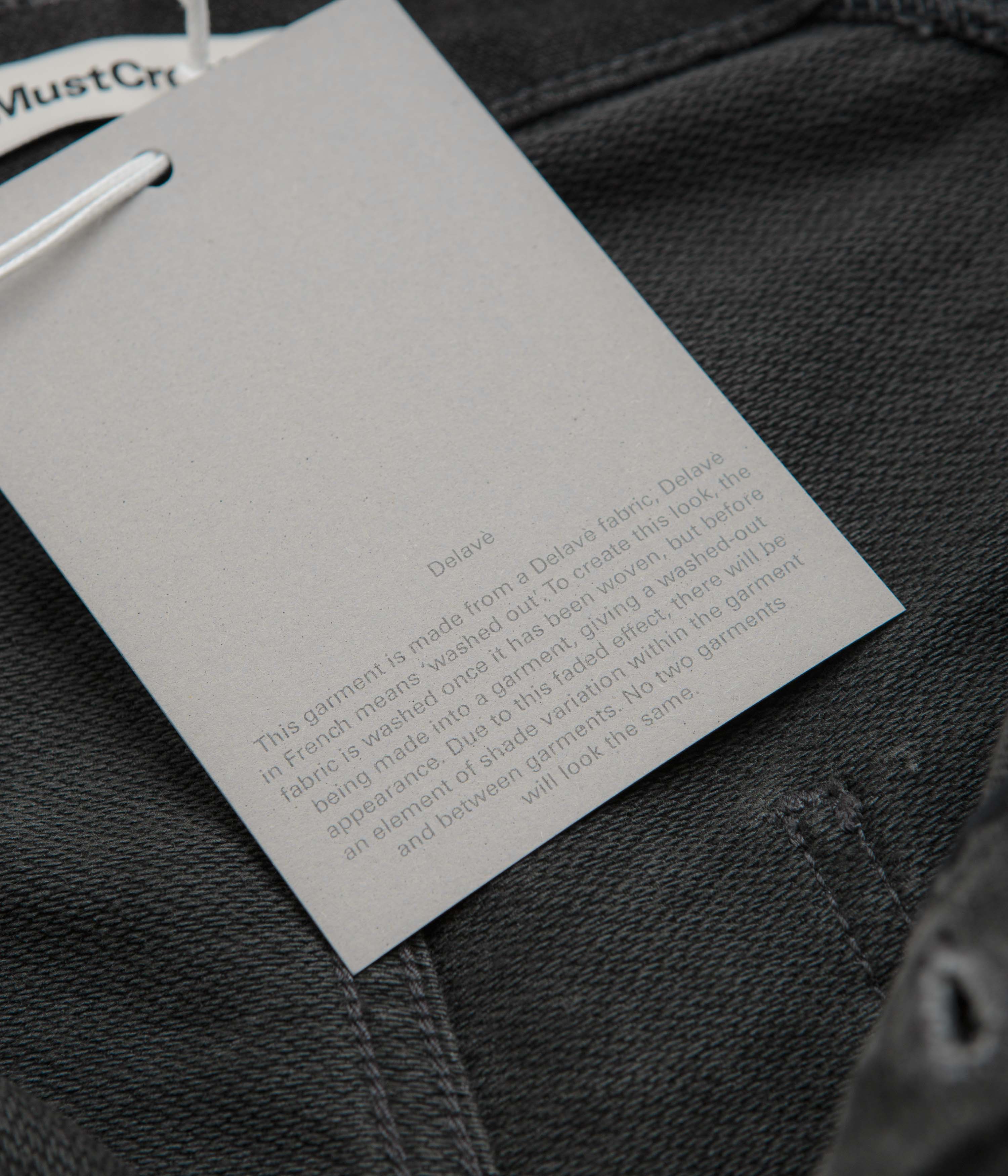 YMC Twisted Seam Jeans - Charcoal - Image 8